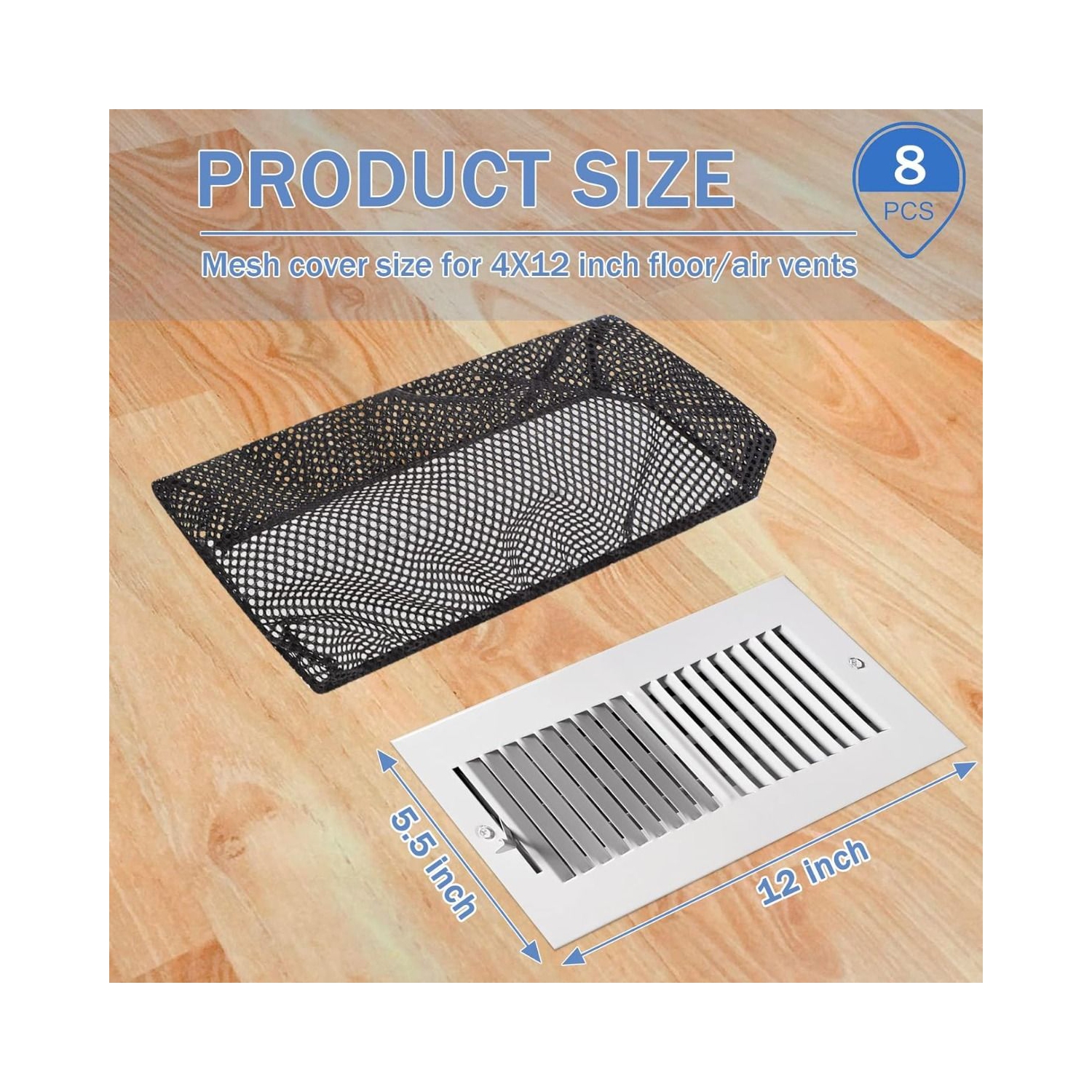 Floor Register Filters: Trap Dust, Debris, and Allergens from HVAC System