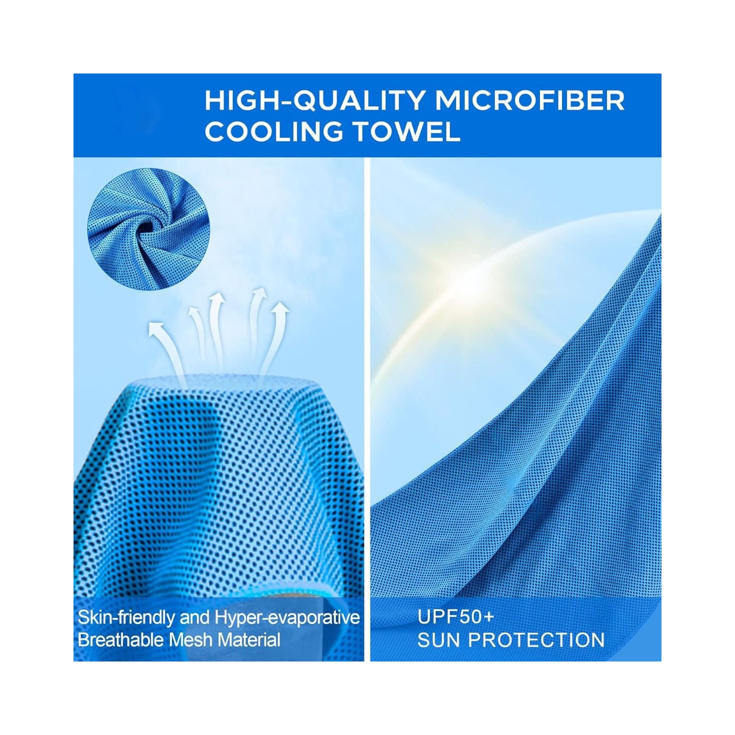 1PCS Towels for Outdoor Sports, Wiping with Sweat Towels, and Cooling Towels for Hot Weather Can Be Used for Sports and Travel
