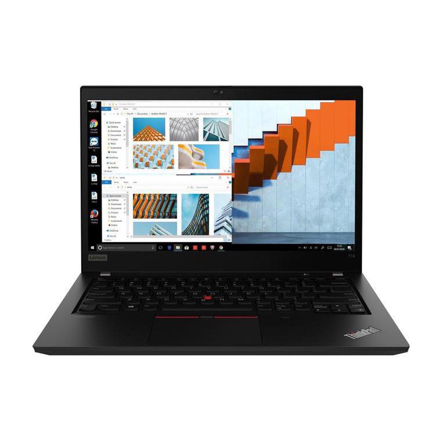 Refurbished (Excellent) - Lenovo ThinkPad T14 Gen 2 14" Laptop - Black (Intel® Core™ i5-1135G7/256GB SSD/16GB RAM/Windows 11 Pro) with free laptop backpack