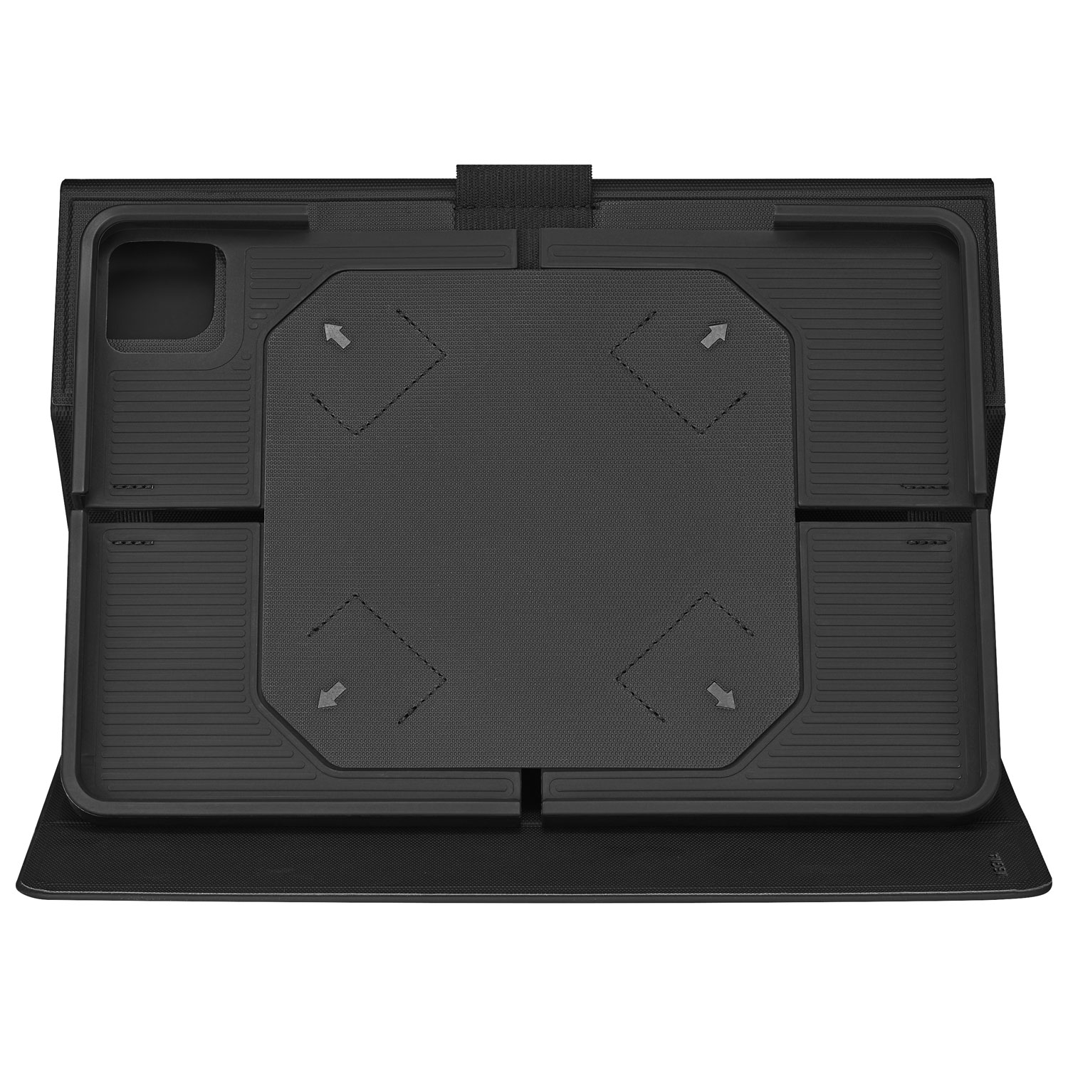 Étui folio d'Insignia pour la plupart des iPad, iPad Air et iPad Pro de 10,2 à 11 po - Noir - Exclusivité Best Buy