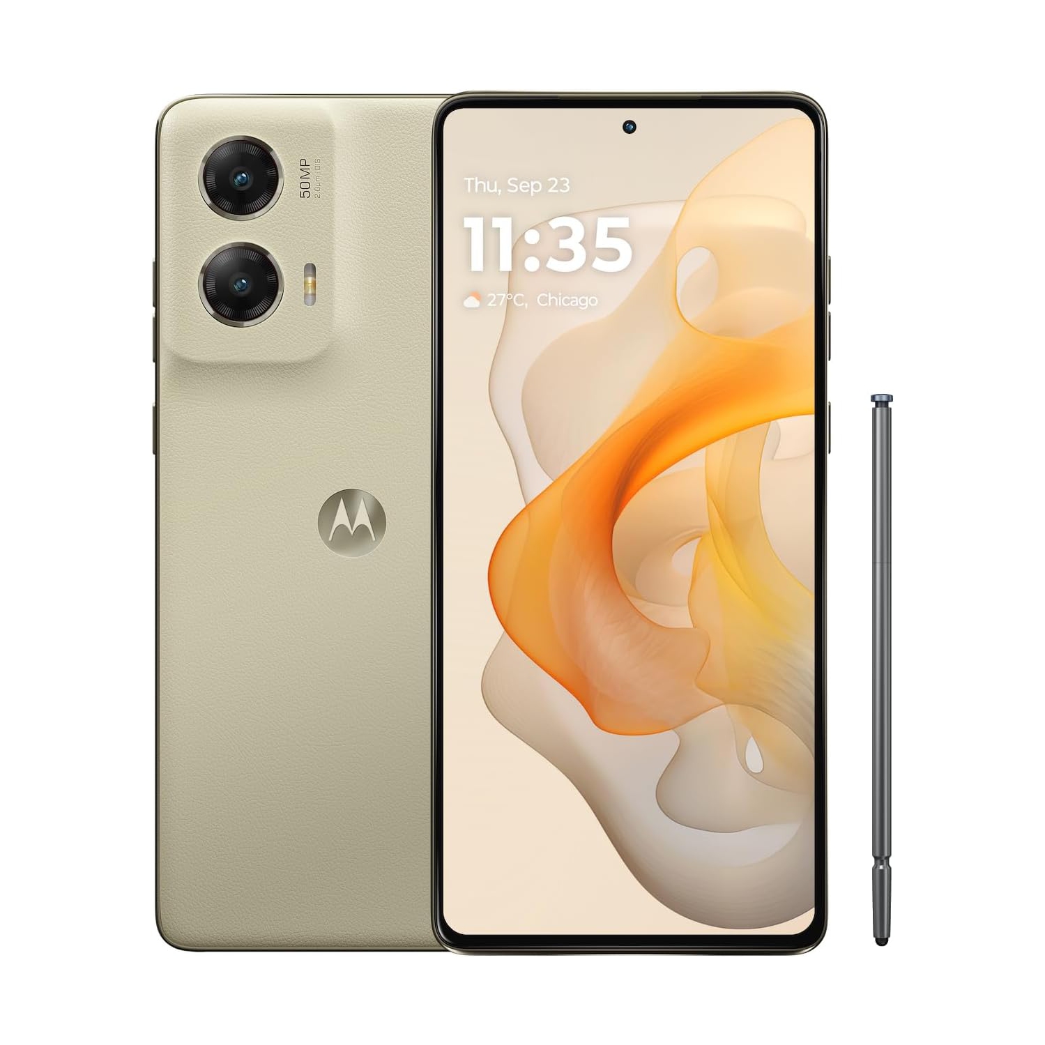 Remis à neuf - Moto g Stylus 5G 2024 256&nbsp;Go de Motorola - Latte caramel - Déverrouillé