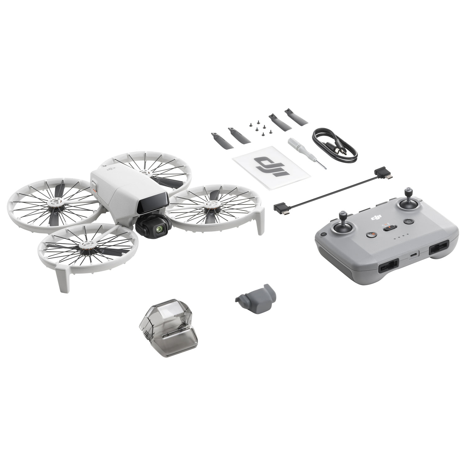 Quadricoptère Flip de DJI avec caméra et manette - Bilingue