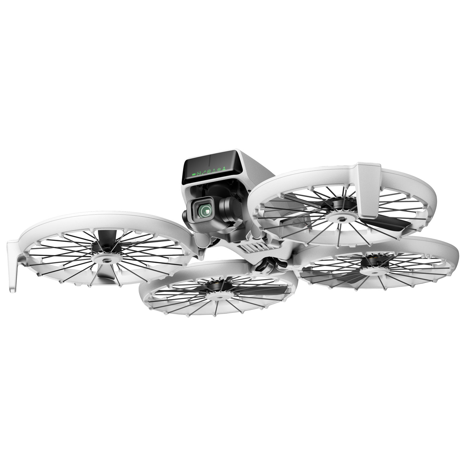 Ensemble quadricoptère Fly More Flip de DJI avec caméra, batteries supplémentaires et manette avec écran - bilingue