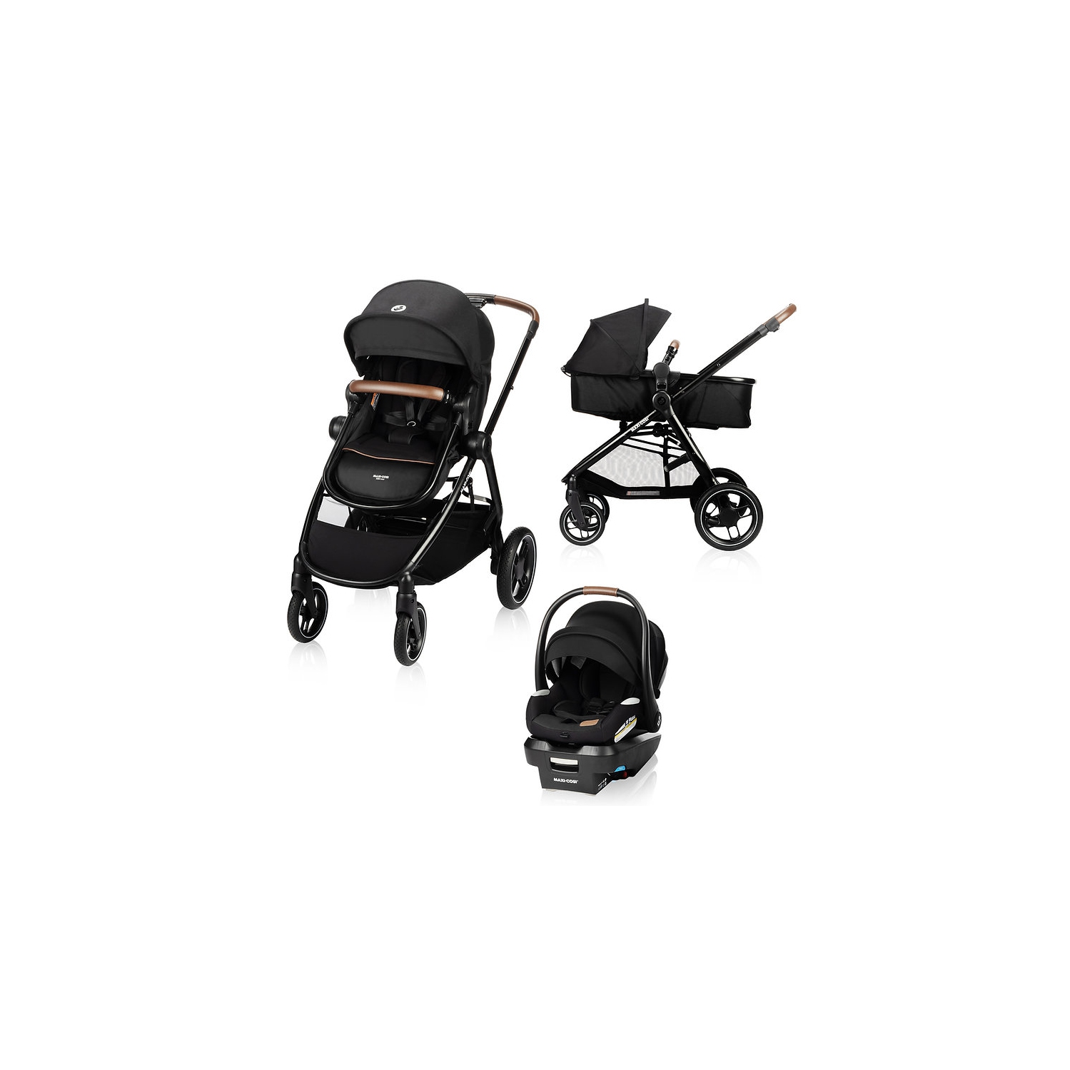 Système de voyage modulaire 5-en-1 Zelia Luxe de Maxi Cosi - Vert essentiel