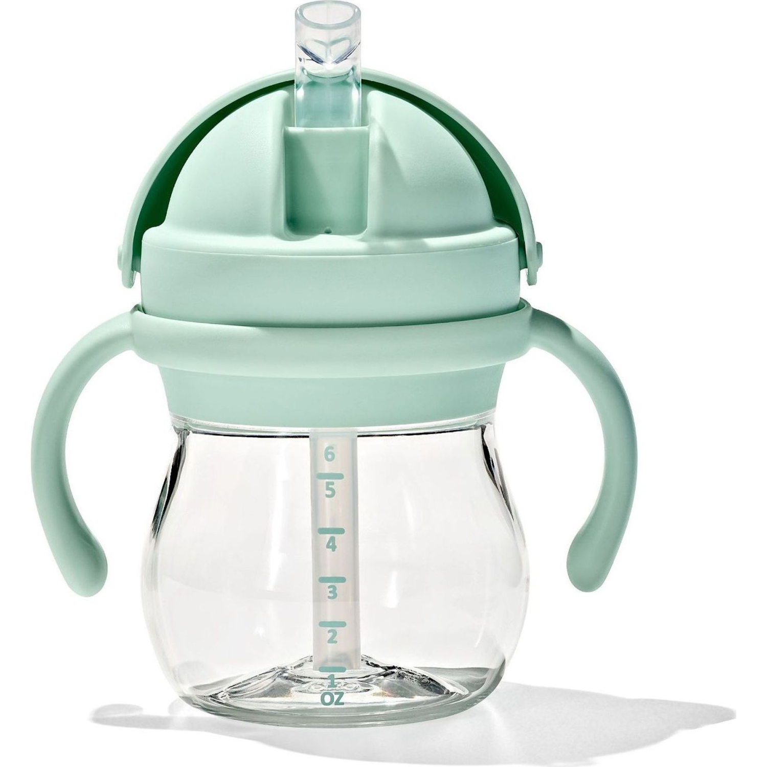 OXO Tot Transitions Straw Sippy Cup with Removable Handles - Opal