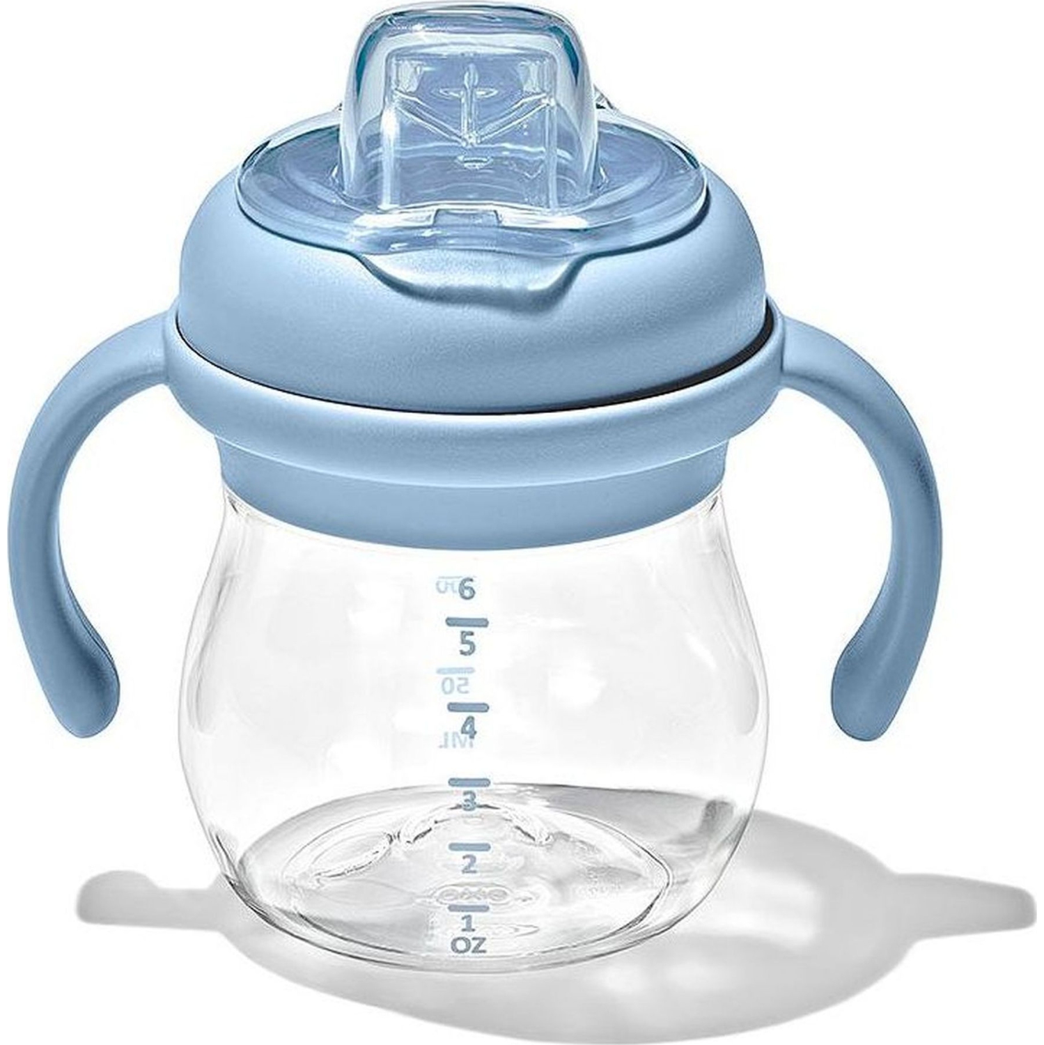 OXO Tot Transitions Soft Spout Sippy Cup with Removable Handles - Dusk