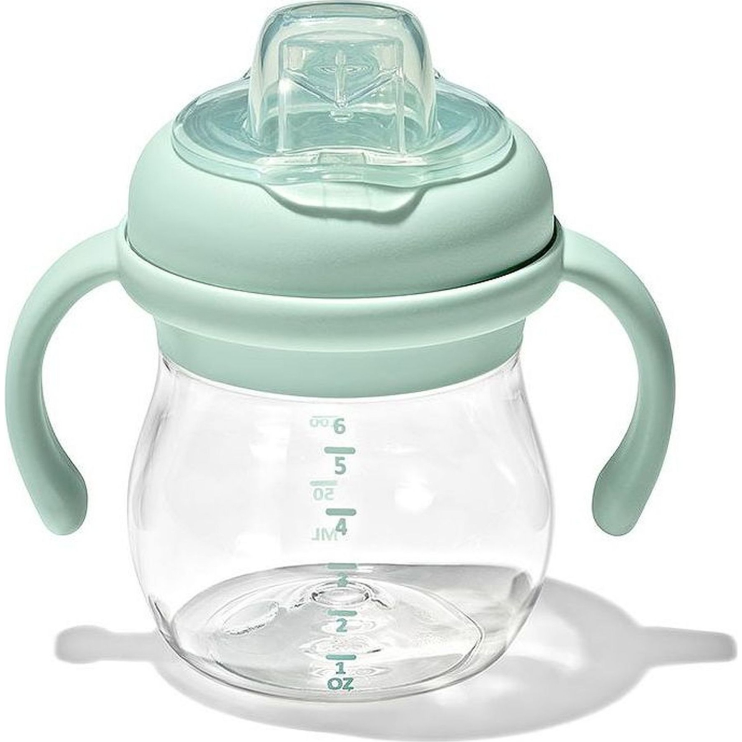 OXO Tot Transitions Soft Spout Sippy Cup with Removable Handles - Opal