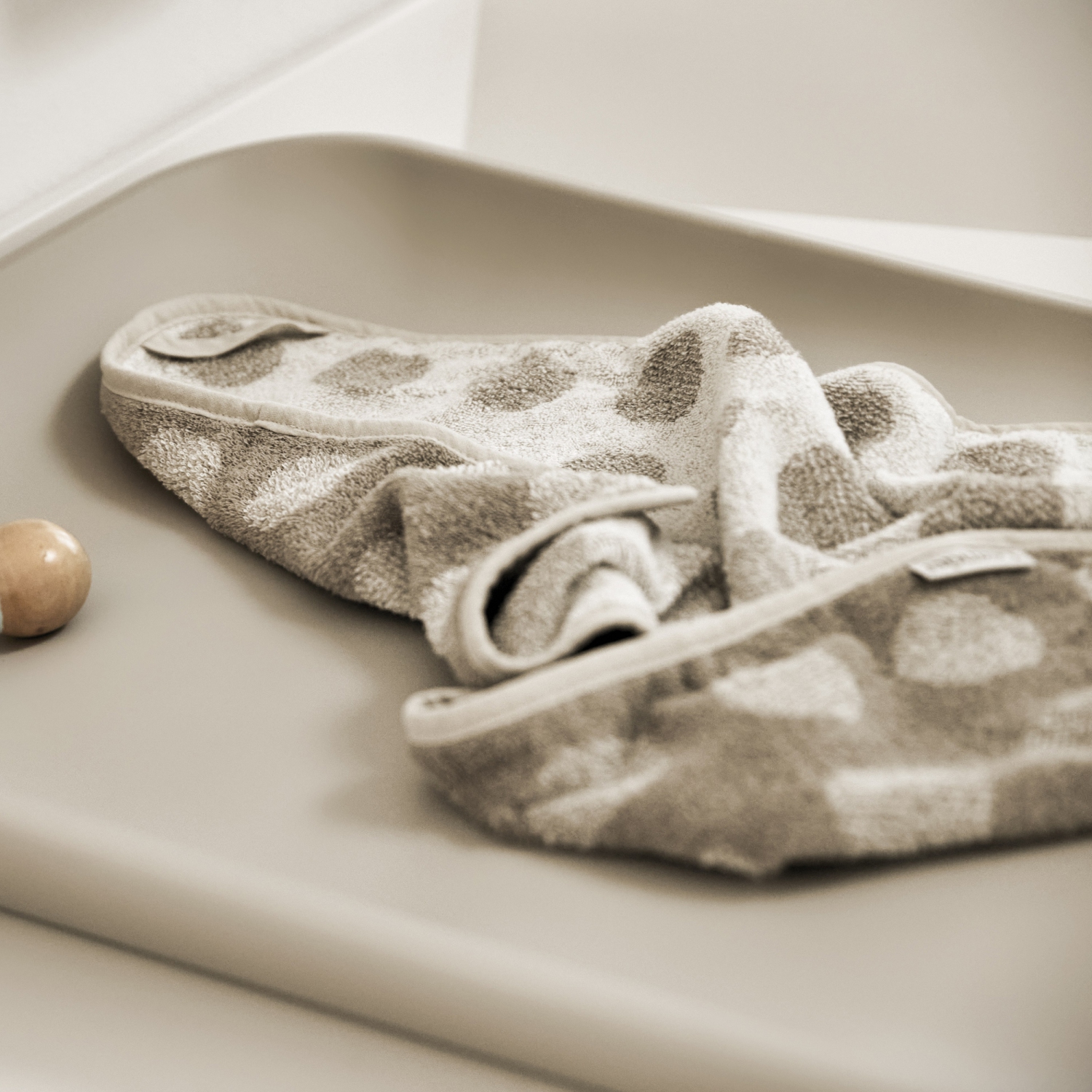 Leander Organic Jersey Cotton Topper for Matty Changers - Cappuccino