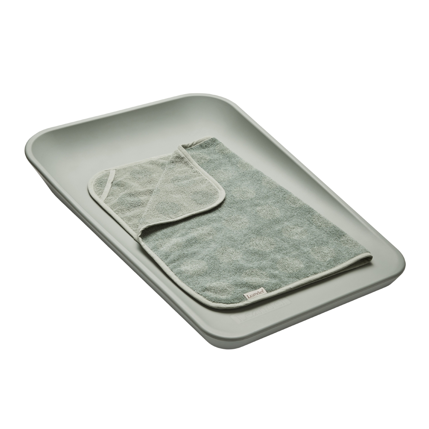 Leander Organic Jersey Cotton Topper for Matty Changers - Sage Green