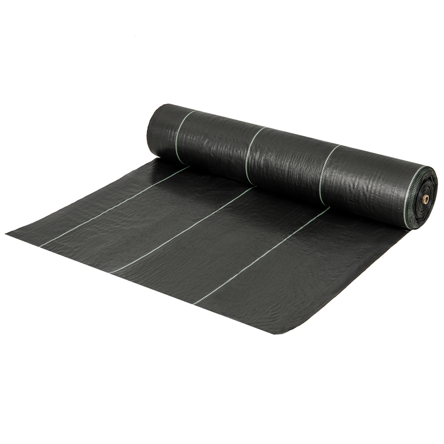 Costway 6.5 x 330FT Weed Barrier Landscape Fabric 3.2 OZ Heavy Duty Woven Gardening Mat