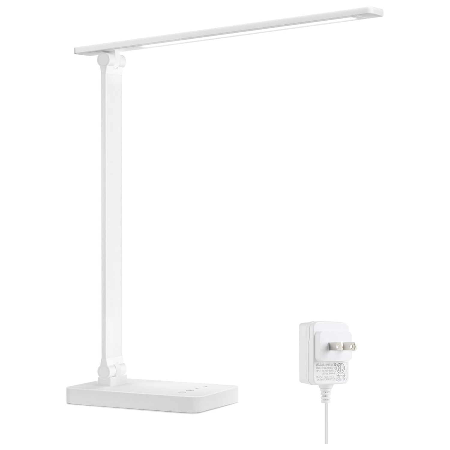 Lepro LED Desk Lamp, Table Lamps Home Office, Eye-Caring Desk Light 9W 800lm, 5 Color Modes 5 Brightness Dimmable, Touch Control Office Lamp for