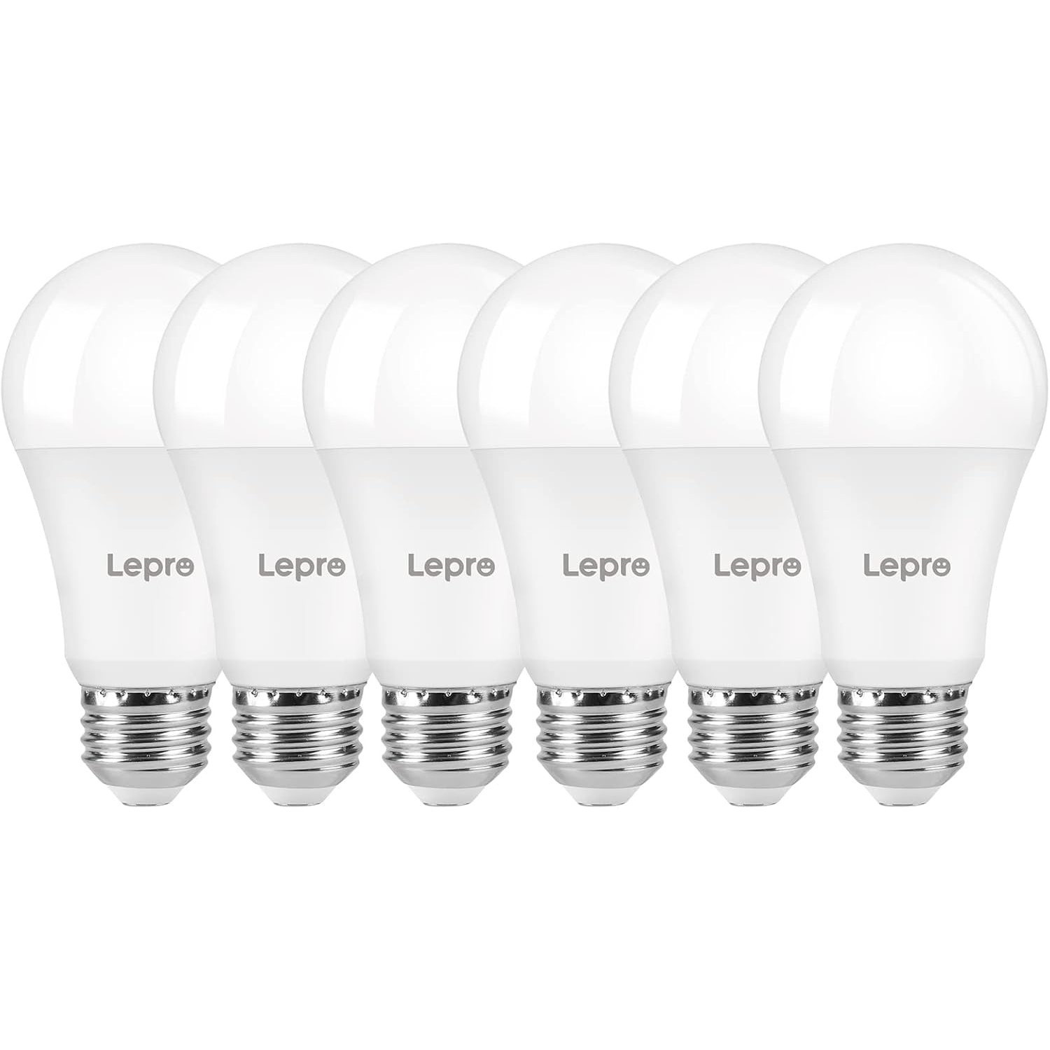 Lepro Dimmable LED Light Bulbs 100 Watt Equivalent, 14W 1500LM Daylight White 5000K, A19 E26 Standard Medium Base, UL FCC Listed, 15000 Hour