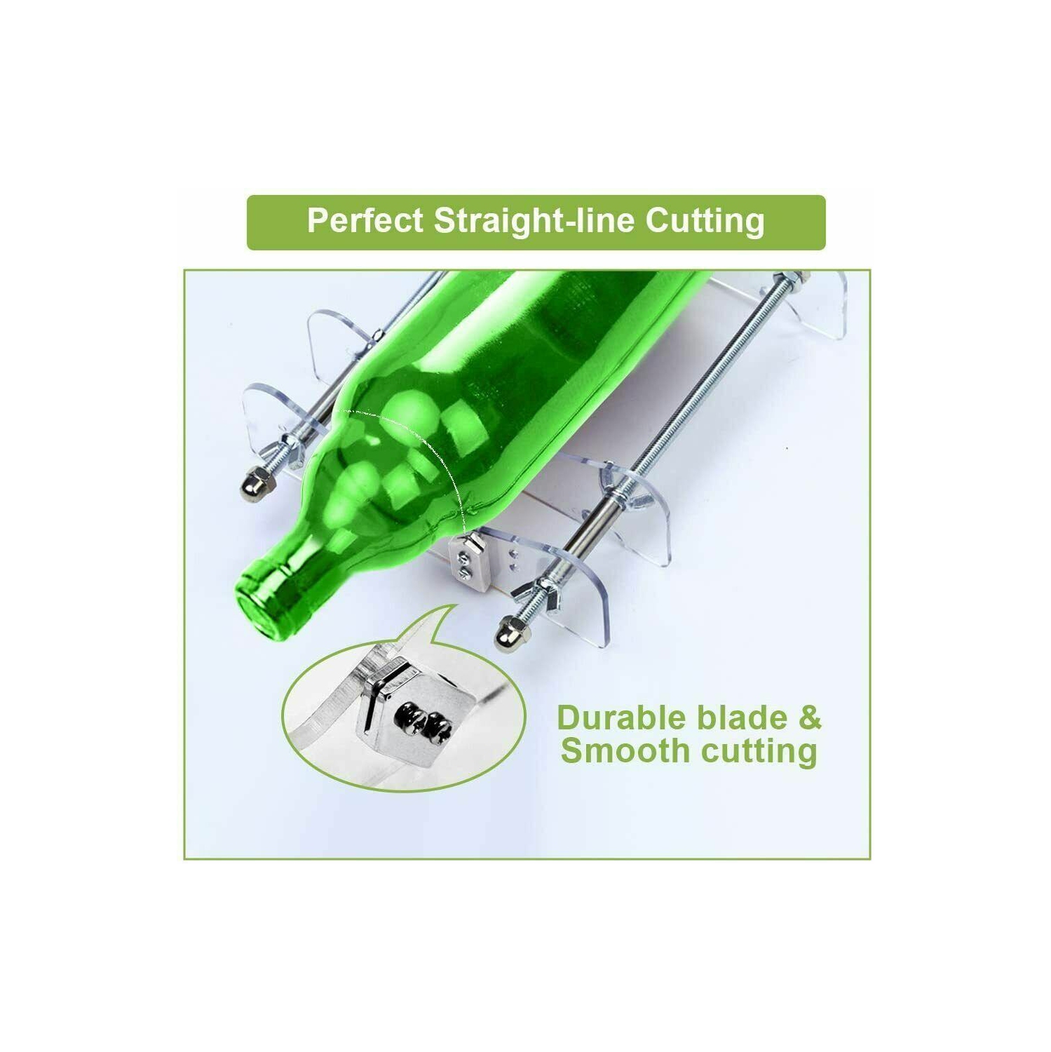 Trousse de coupe de bouteille en verre : Transformez les bouteilles en projets d'artisanat uniques, transformez les bouteilles de tous les jours