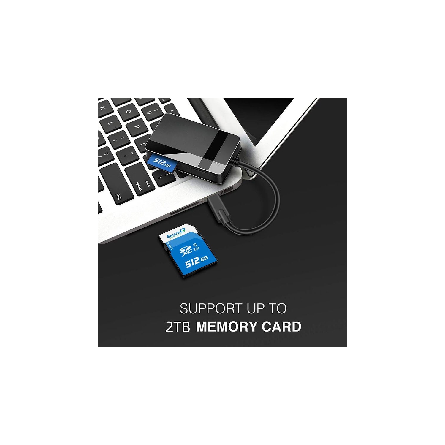 Type -C All In One Multi Memory Card Reader ,USB C Multi Card Reader Hub,Memory Card Reader/Adapter/Hub