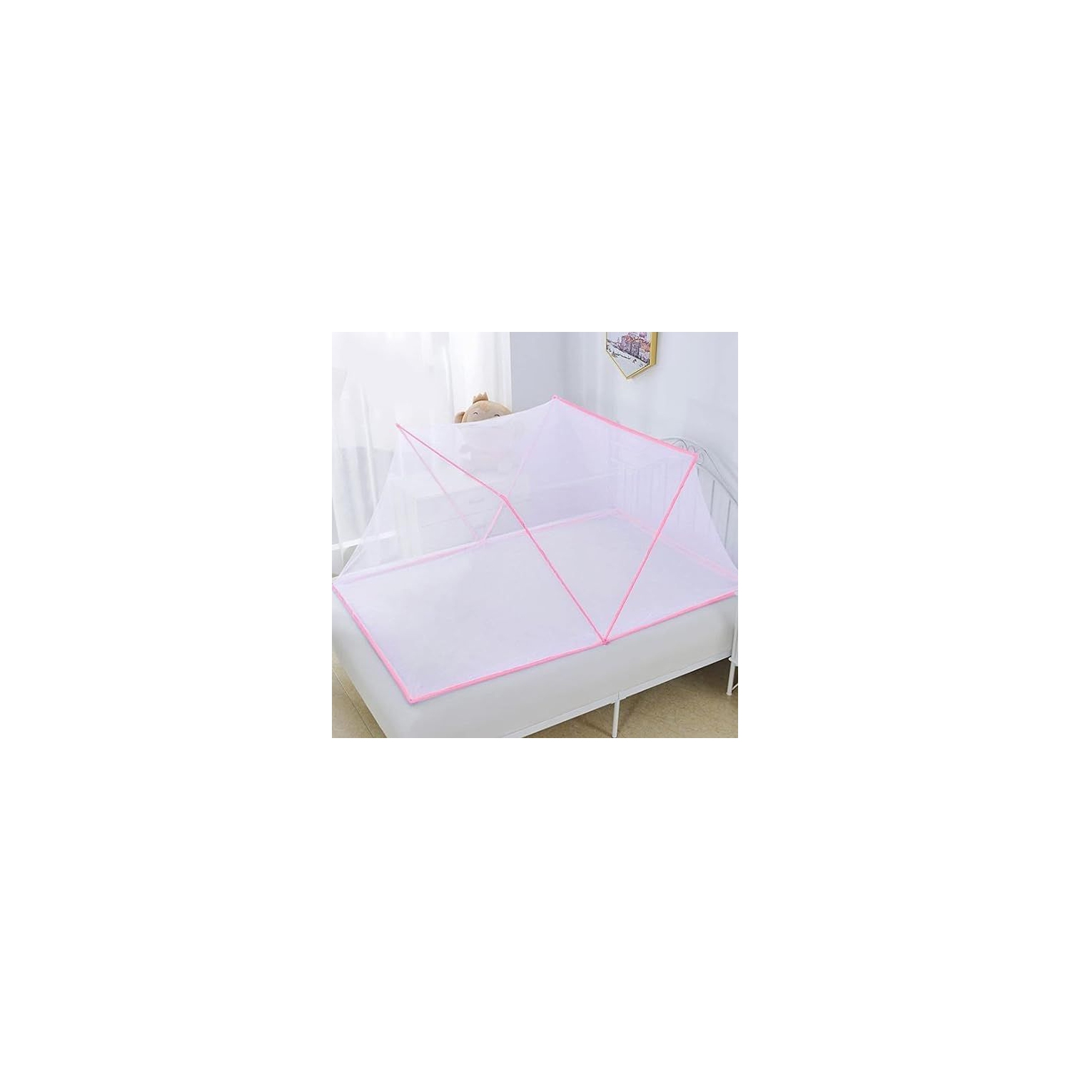 Moustiquaire pour bébé classique | Filet sans bouteille pour bébés, pour une utilisation sécuritaire et facile | Assure la sécurité du sommeil de