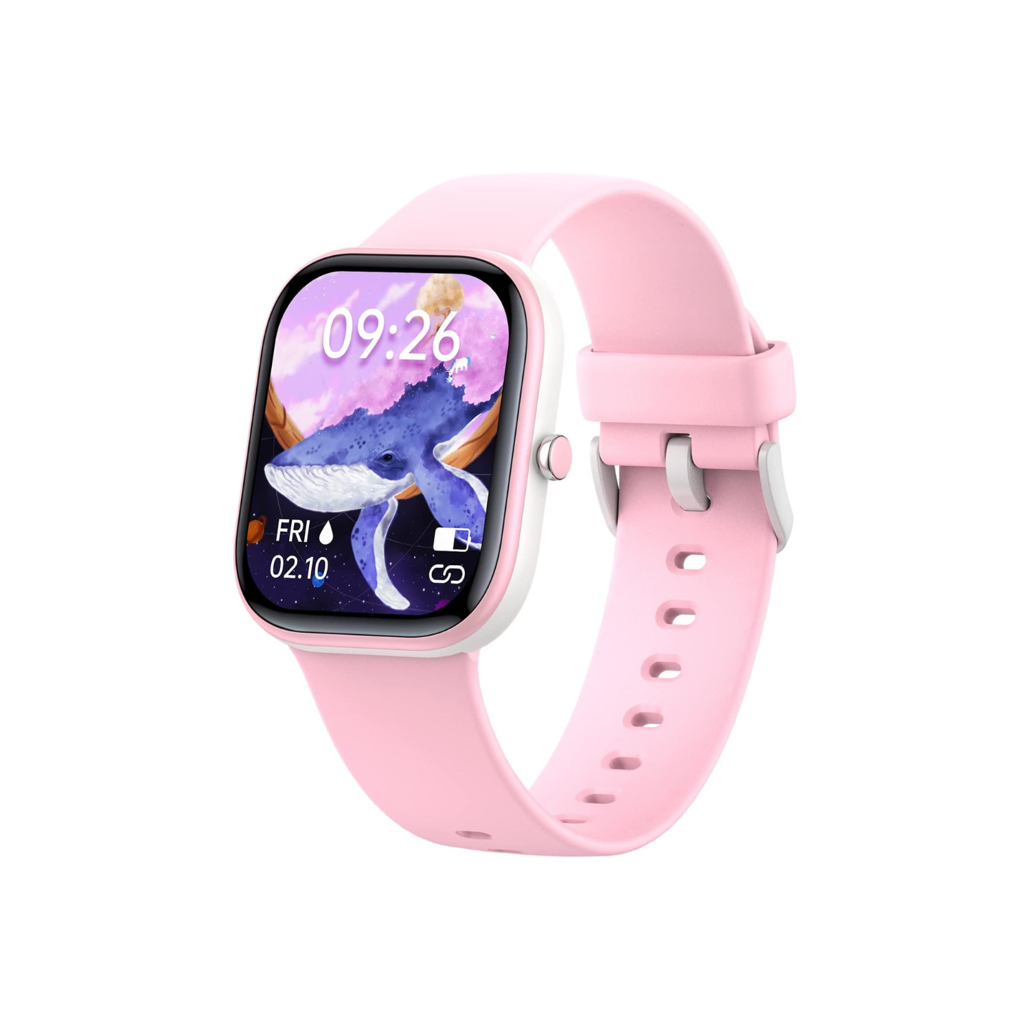 Kids Smart Watch for Boys Girls,IP68 Waterproof Kids Fitness Activity Tracker Watch,Heart Rate Sleep Monitor,8 Sport Modes,Pedometers,Calories