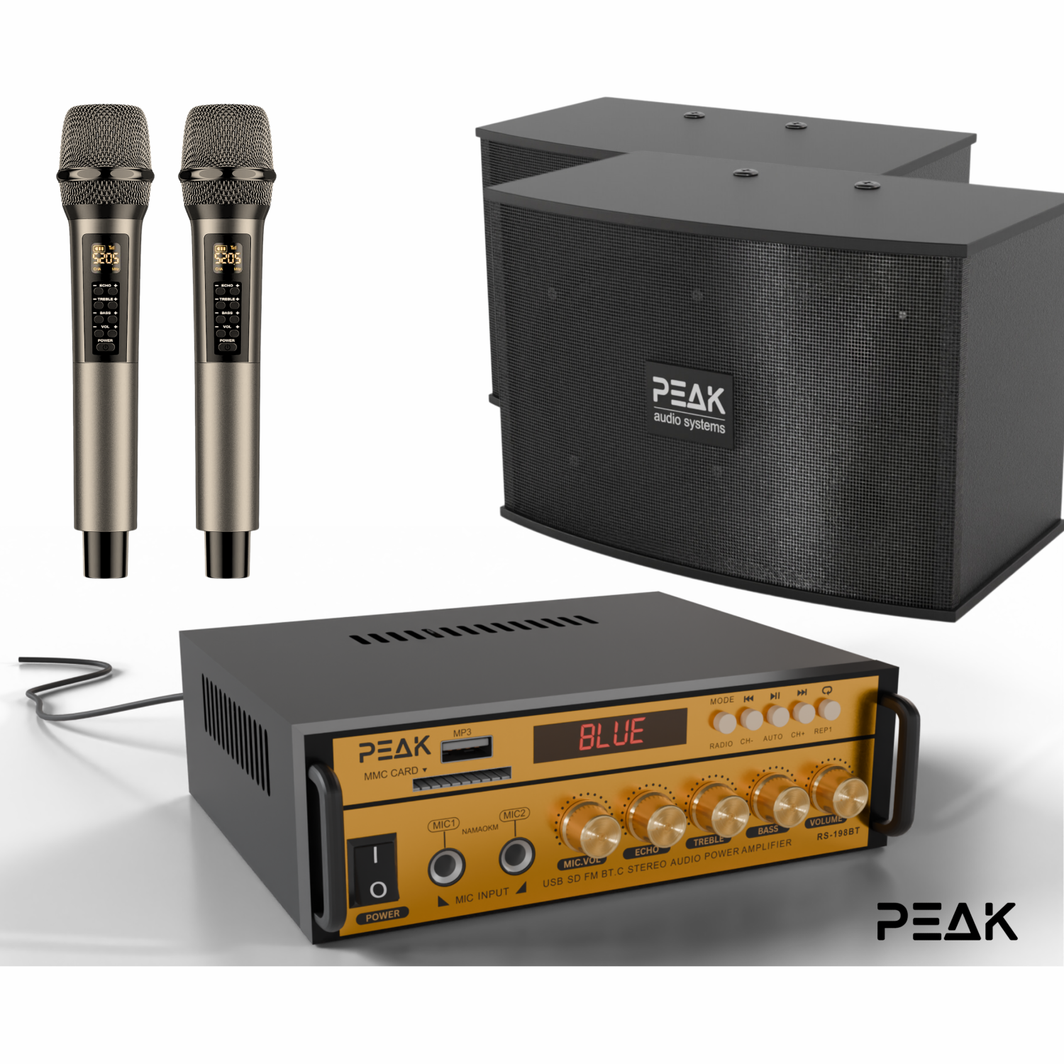 Peak Karaoke GOLD PRESTIGE PRO STAGE I System - 600W