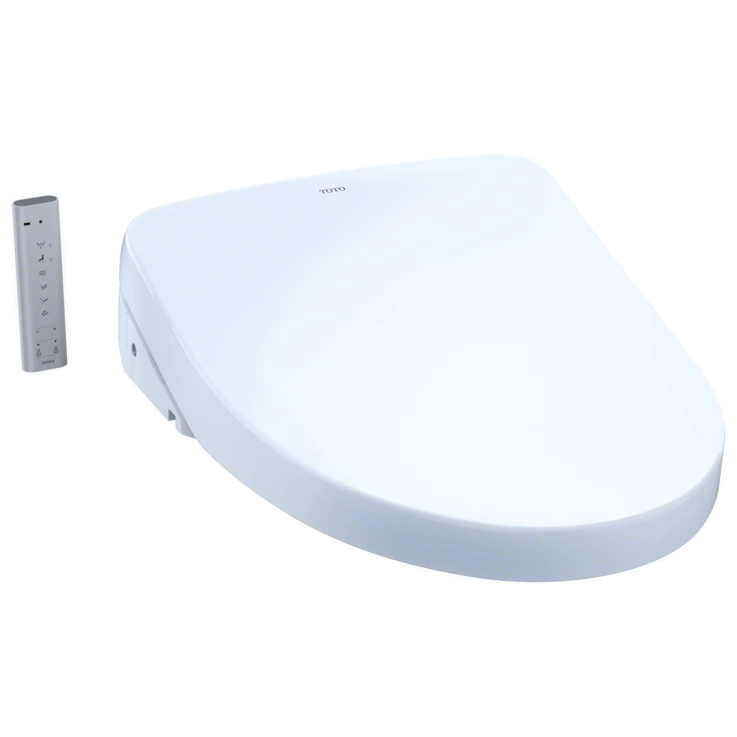 TOTO SW3046#01 S500E Electronic Bidet Toilet Cleansing, Instantaneous Water, EWATER Deodorizer, Warm Air Dryer, and Heated Seat, Elongated