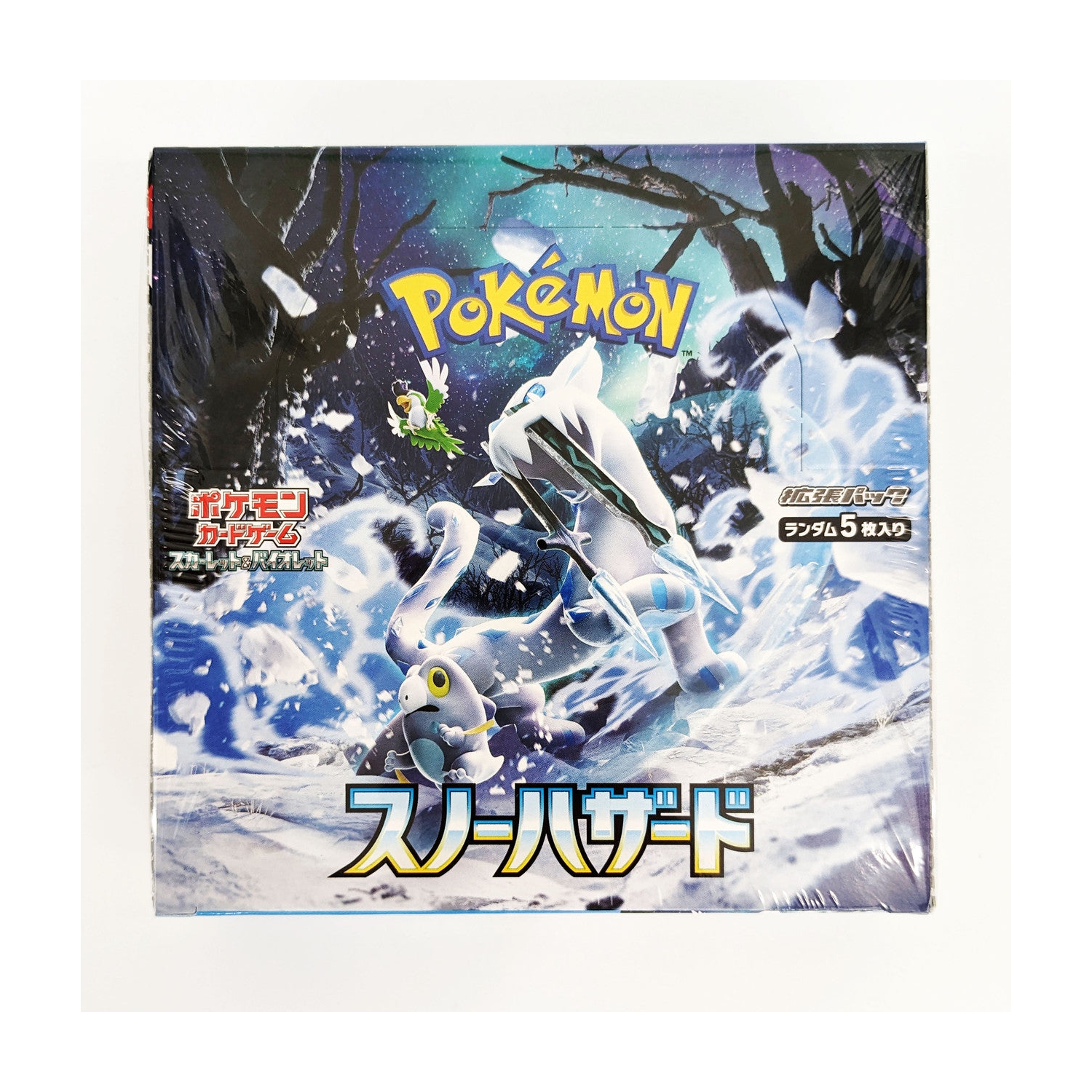 Pokemon TCG: Scarlet & Violet Snow Hazard Booster Box [JPN] - 30 Packs