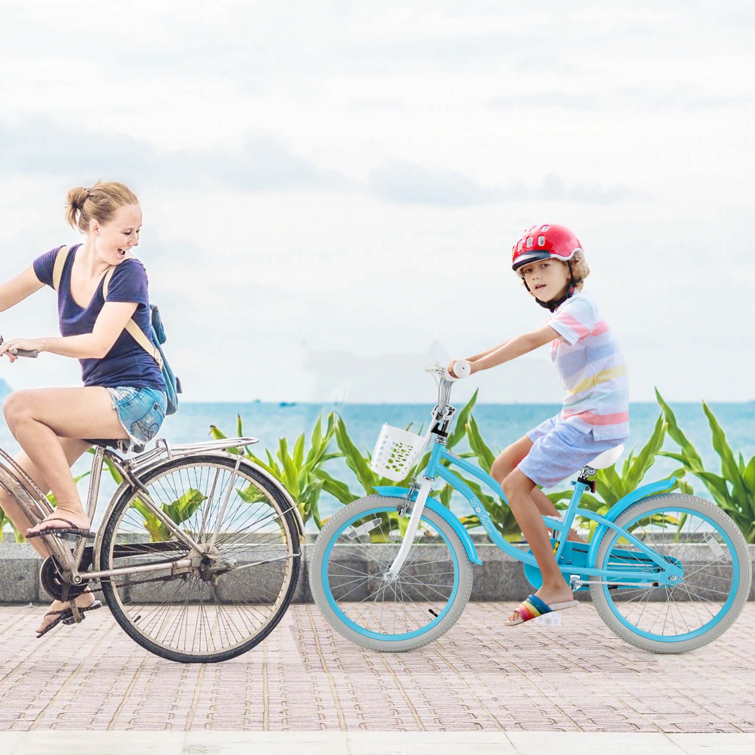 Vélo pour enfants de 20 po de Prorider avec guidon réglable en hauteur, siège, frein à main et frein à rétropédalage