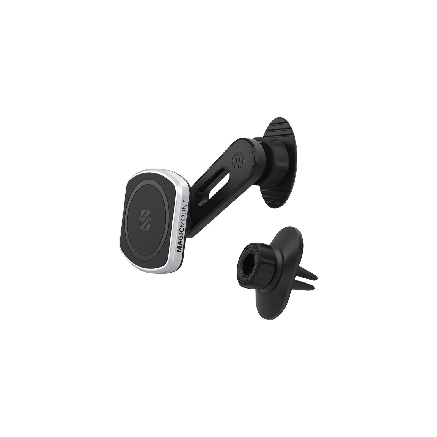 Scosche MagicMount Pro 4-In-1 Dash , Vent Magnetic Phone Mount Kit | Color: Black