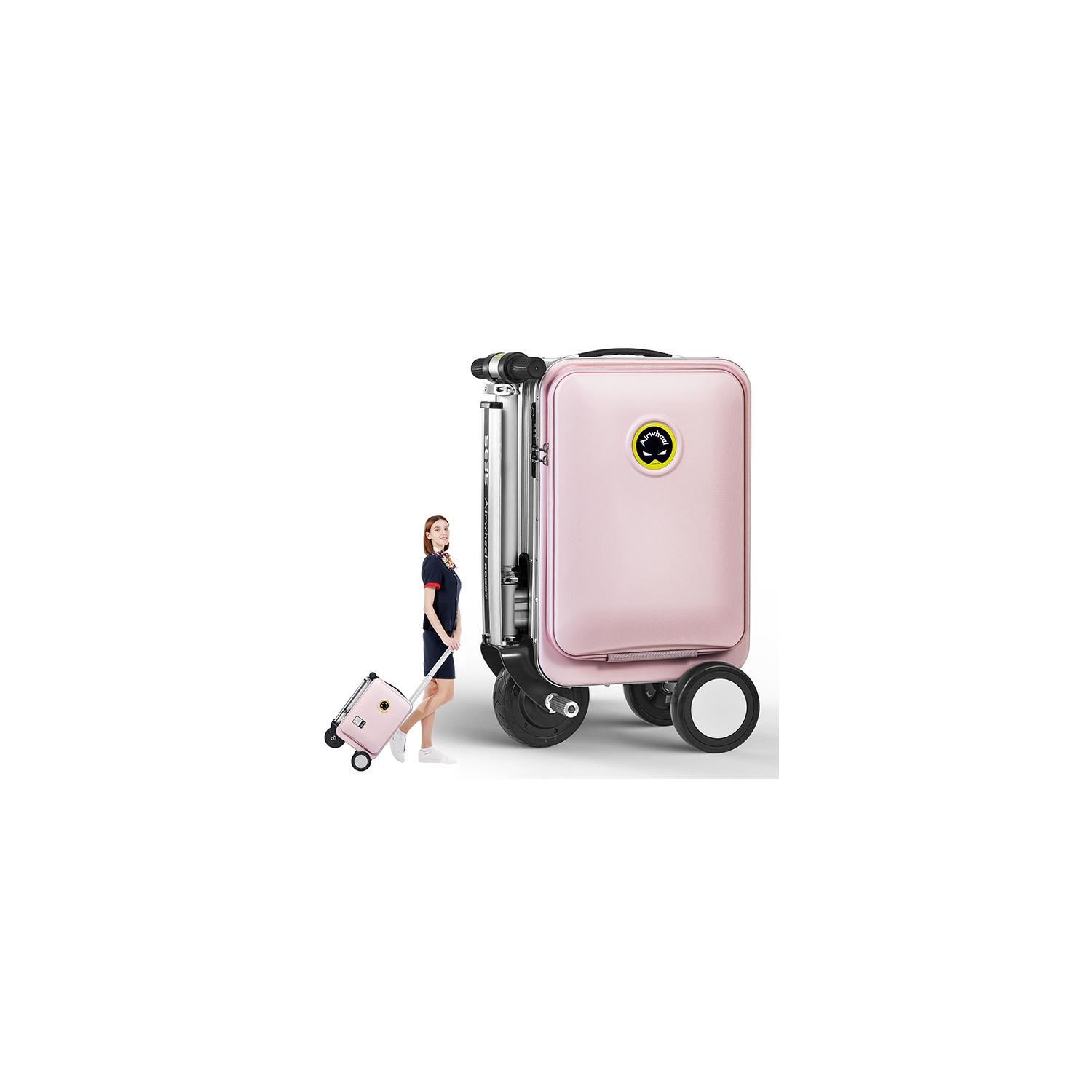 Valise porteuse intelligente Airwheel SE3S - Rose