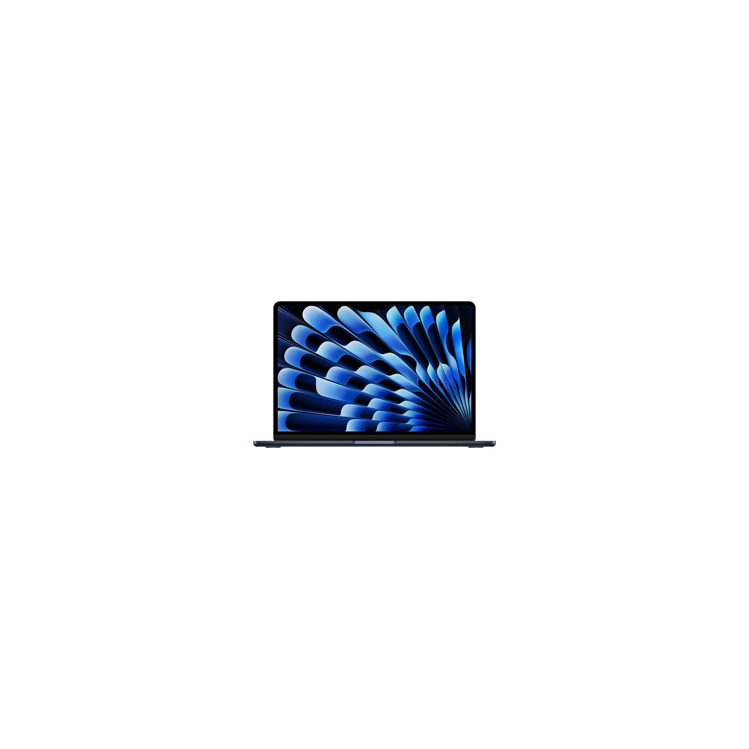 Refurbished (Fair) - Apple MacBook Air 13.6" w/ Touch ID (2022) - Midnight (Apple M2 / 16GB RAM / 256GB SSD) - French