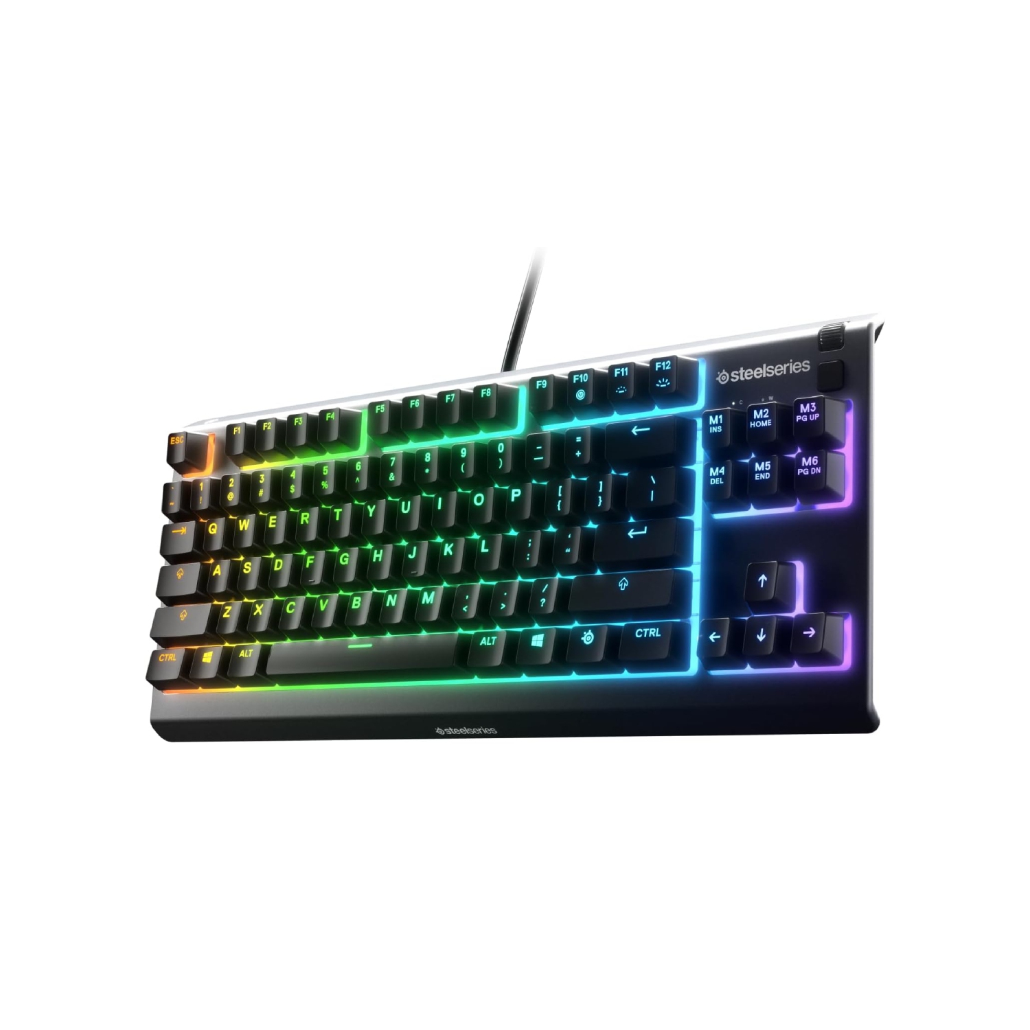 Refurbished SteelSeries Apex 3 TKL RGB Gaming Keyboard