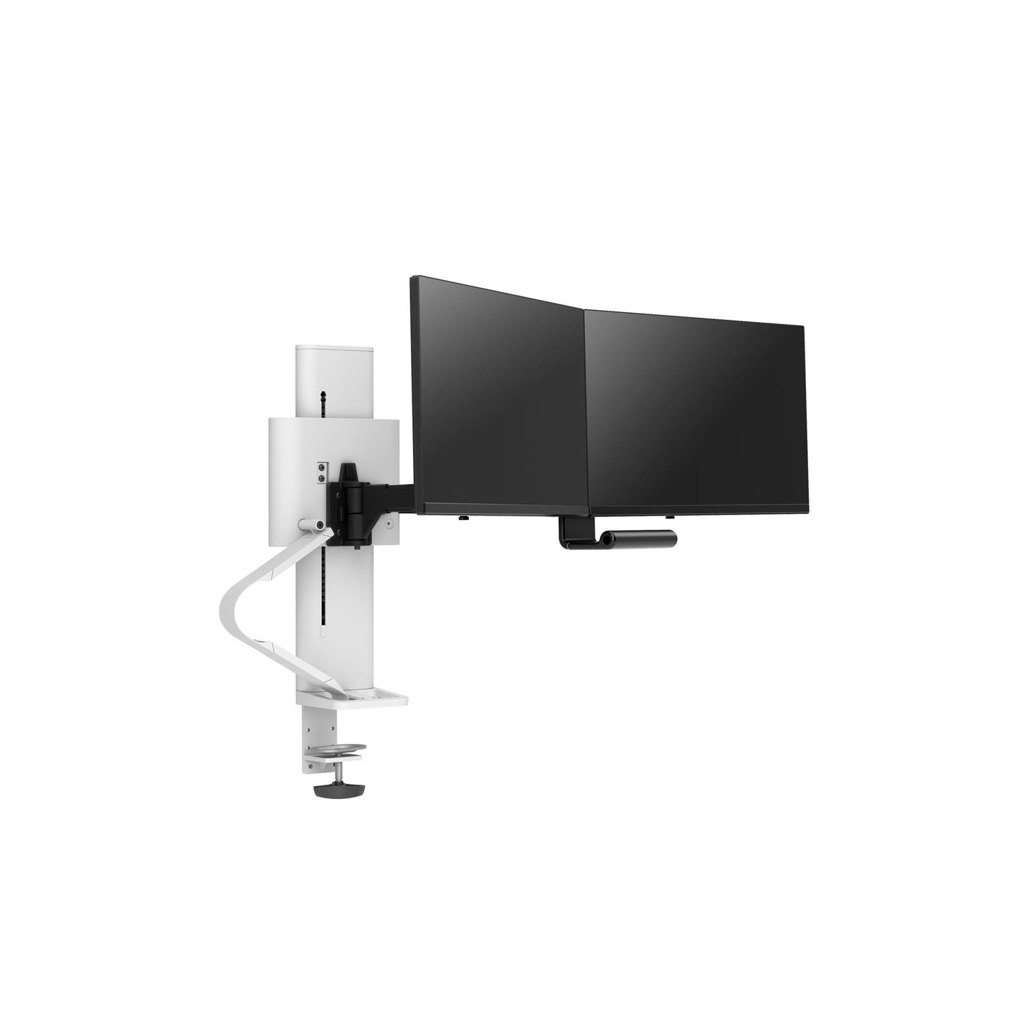 Ergotron TRACE Desktop Dual Monitor Mount - White -