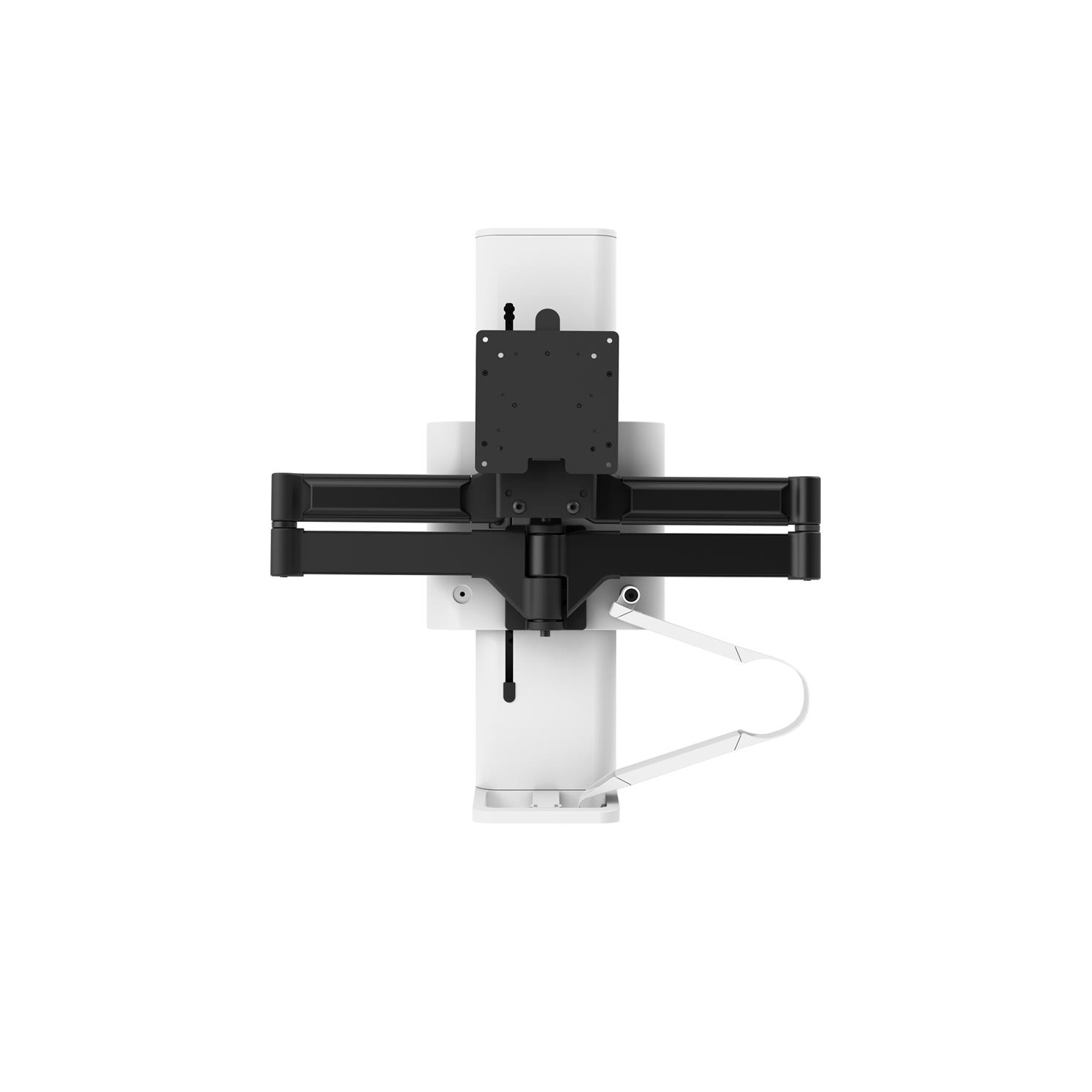 Ergotron TRACE Desktop Single Monitor Mount - White - (45 Ergotron TRACE Desktop Single Monitor Mount - White - (45