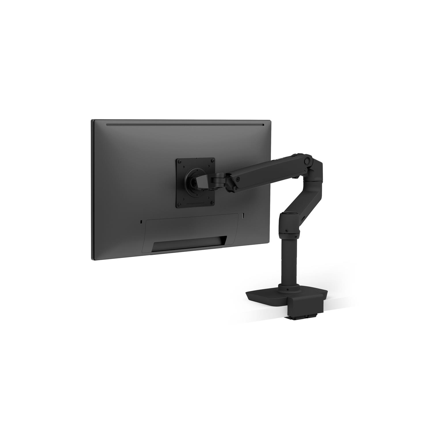 Ergotron LX Desk Monitor Arm with Low-Profile Clamp - Matte Black - (45-626-224)