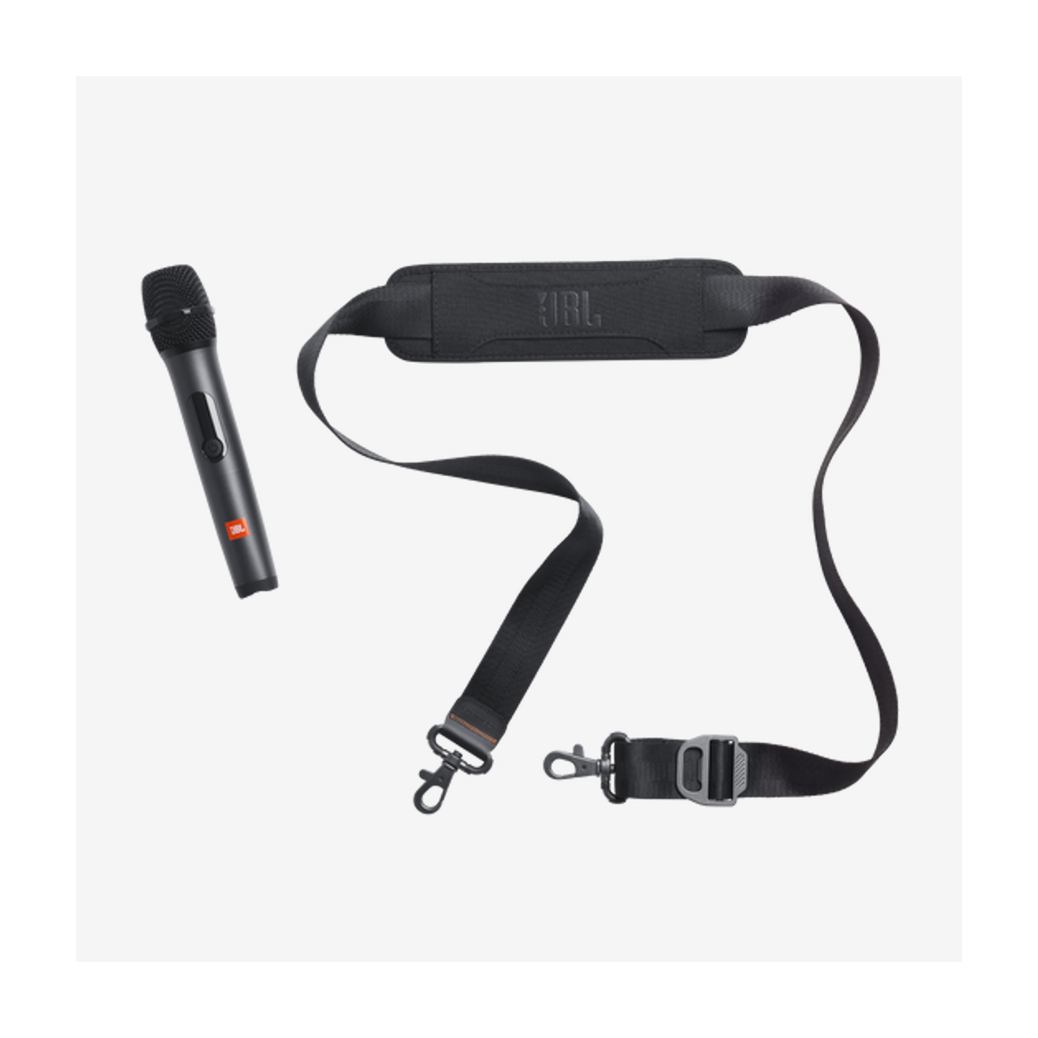 JBL PartyBox On-the-Go Essential Portable Party Speaker with Built-in Lights and Wireless Mic