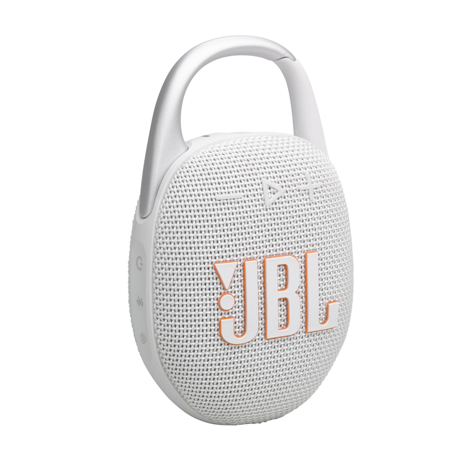 Open Box - JBL Clip 5 Waterproof Bluetooth Wireless Speaker - White