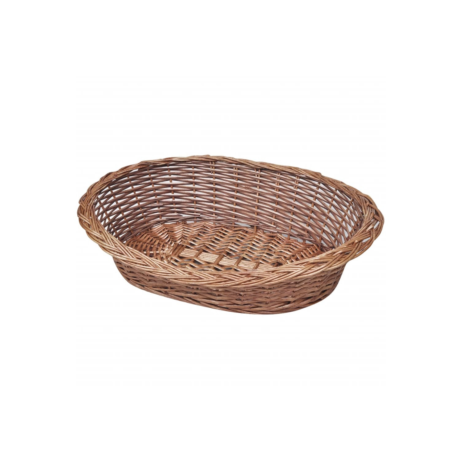vidaXL Willow Dog Basket/Pet Bed Natural 70 cm