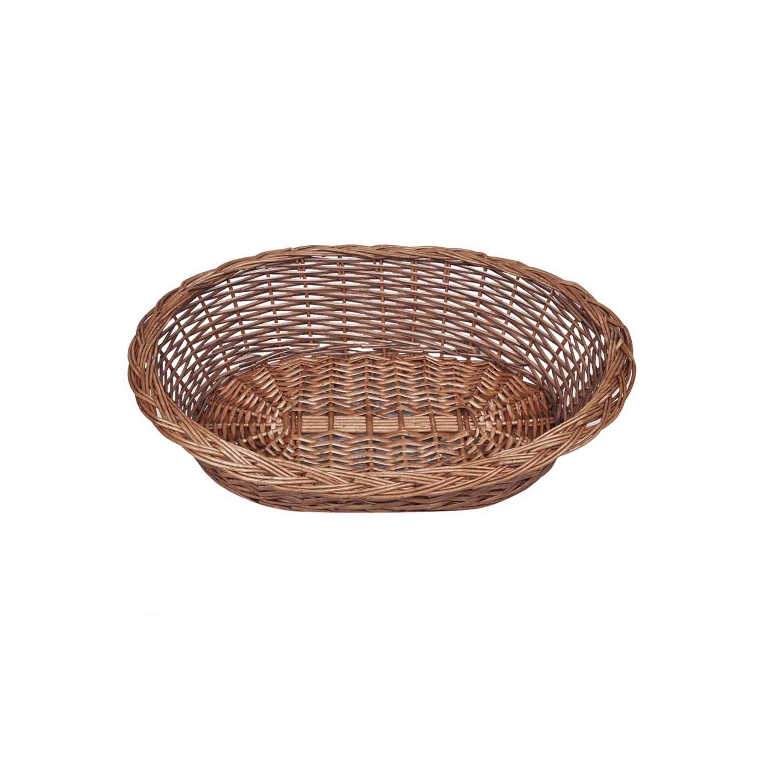vidaXL Willow Dog Basket/Pet Bed Natural 70 cm