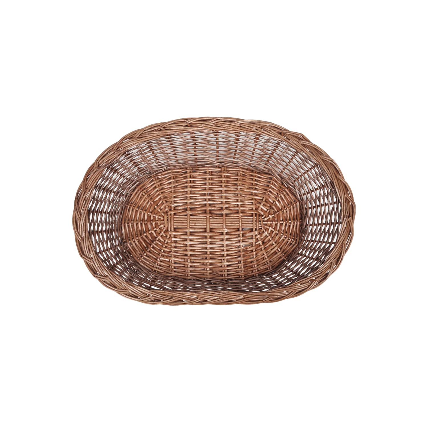 vidaXL Willow Dog Basket/Pet Bed Natural 70 cm