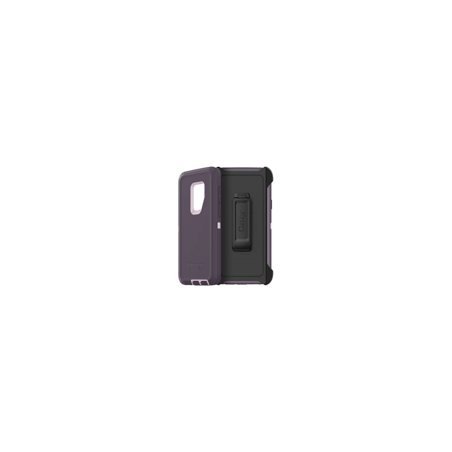 Étui de ceinture violet Defender d'OtterBox pour Galaxy S9+ de Samsung