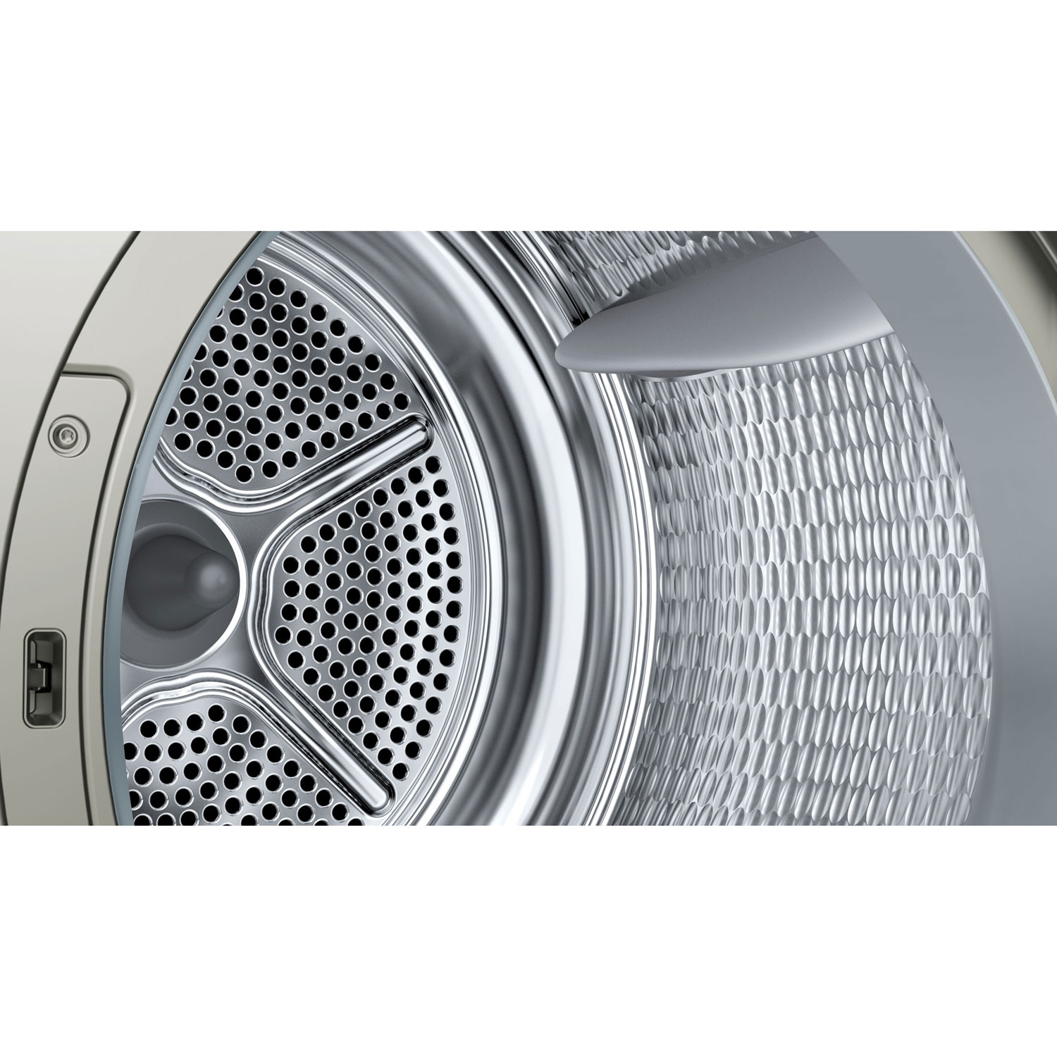 Bosch 800 Series 4.0 Cu. Ft. Heat Pump Electric Dryer - Pearl Steel