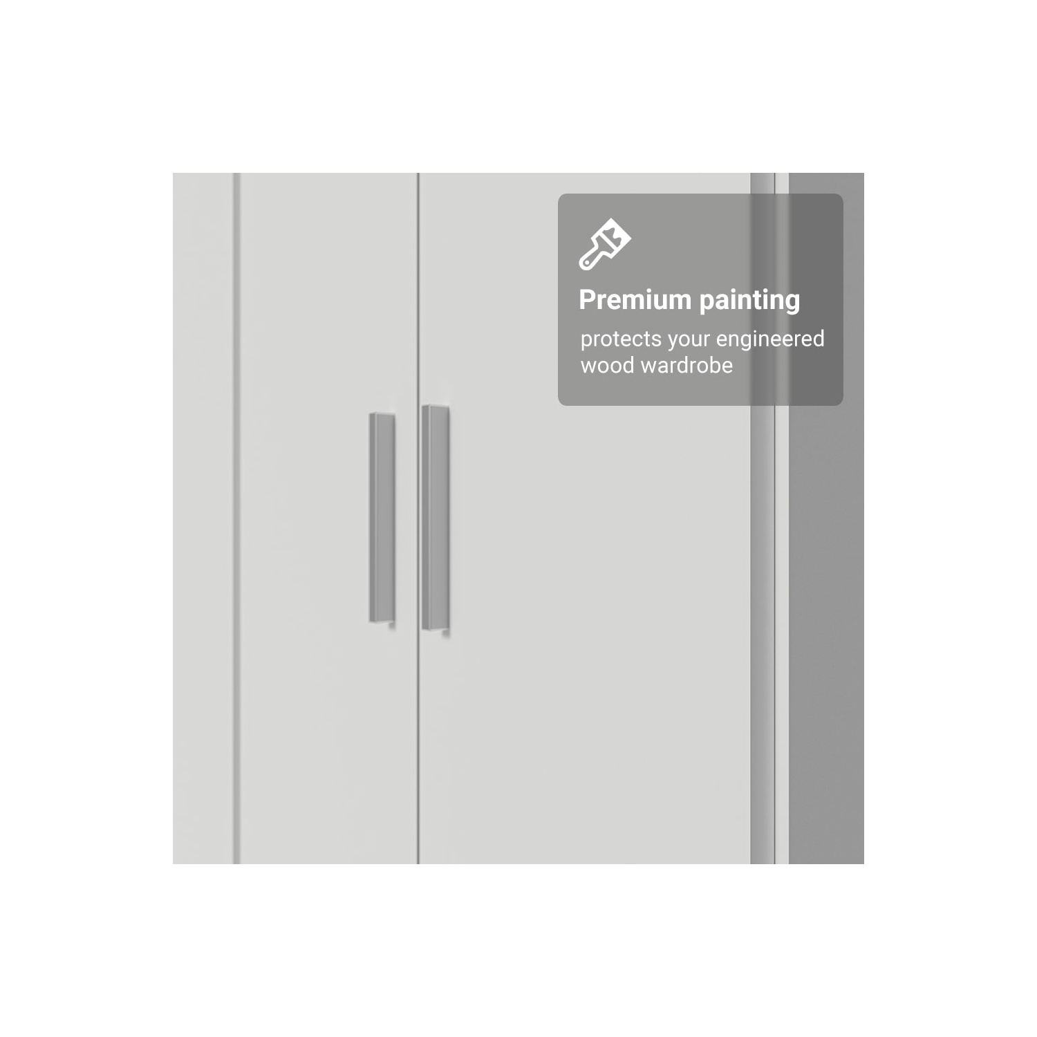 Armoire garde-robe Madesa avec 6 portes et 15 tablettes utilitaires Unité de rangement en bois de 71 po de long pour chambre, bureau, salle de