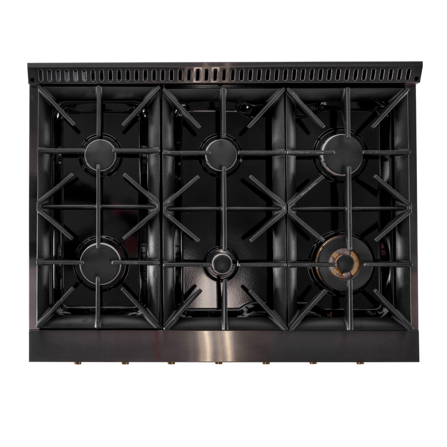 KUCHT Professional 36-inch 5.2 cu. ft. 6 Burners Dual Fuel Range for Natural Gas in Gemstone + Under Cabinet Range Hood - Only at Best Buy
