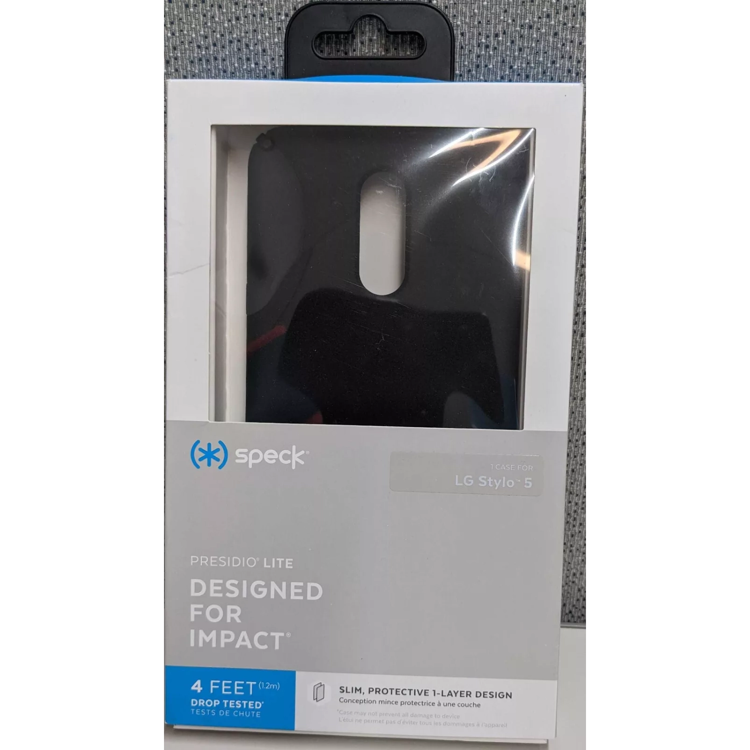 Speck Presidio Lite Case LG Stylo5+ Color:Black