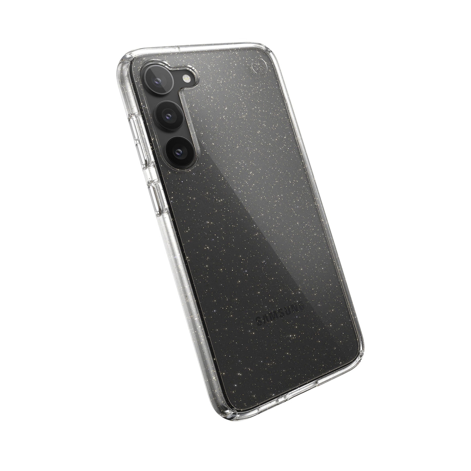 Étui Presidio Perfect-Clear de Speck avec paillettes pour Galaxy S23+ de Samsung