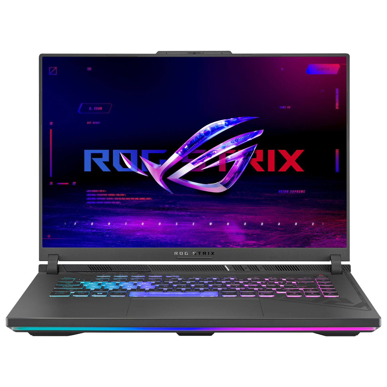 ASUS ROG Strix G16 16" 165Hz Gaming Laptop (Intel Core i7-13650HX/16GB RAM/1TB SSD/RTX 4060/Win 11)