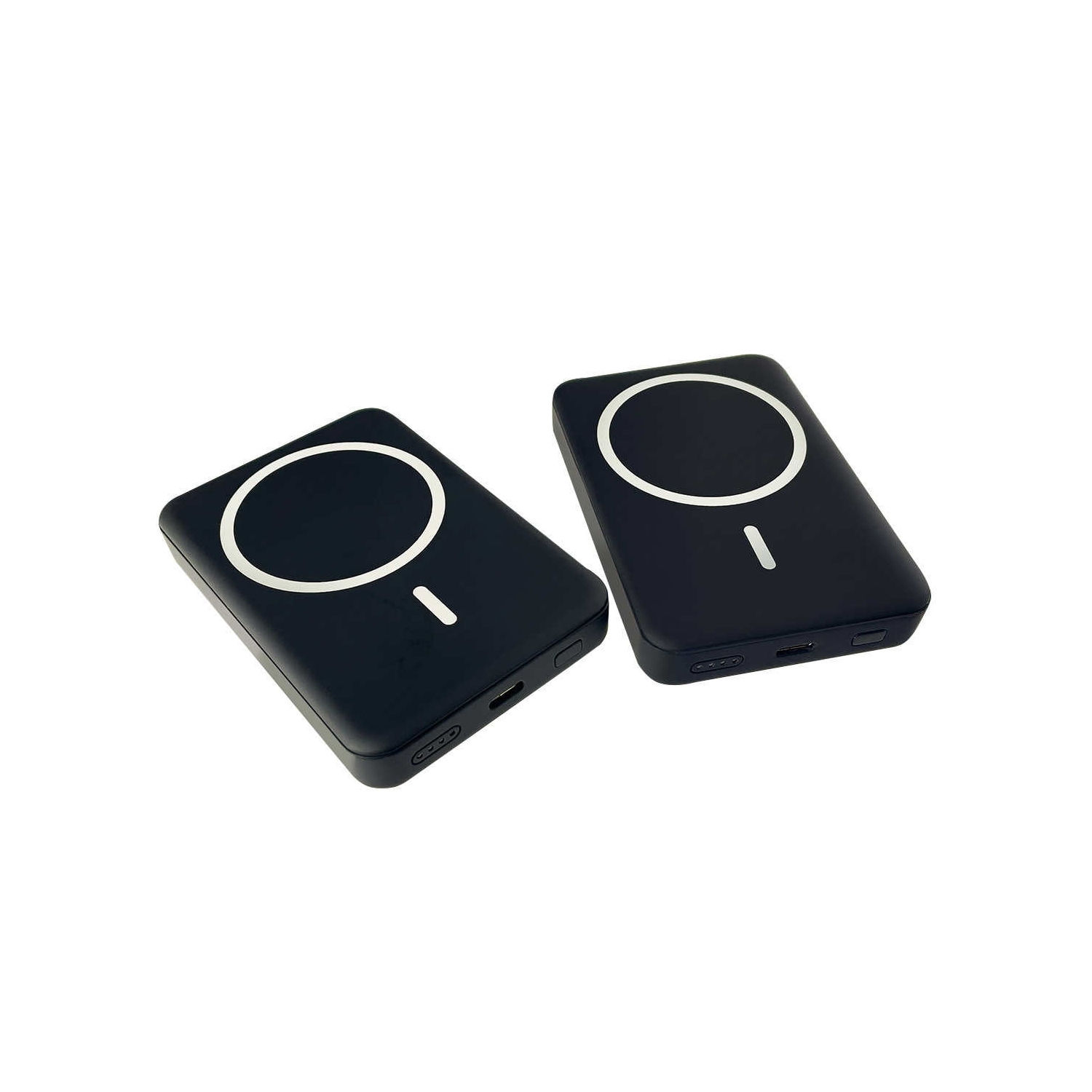 Chargeur portable magnétique 5000&nbsp;mAh de MyCharge pour téléphones MagSafe - Noir