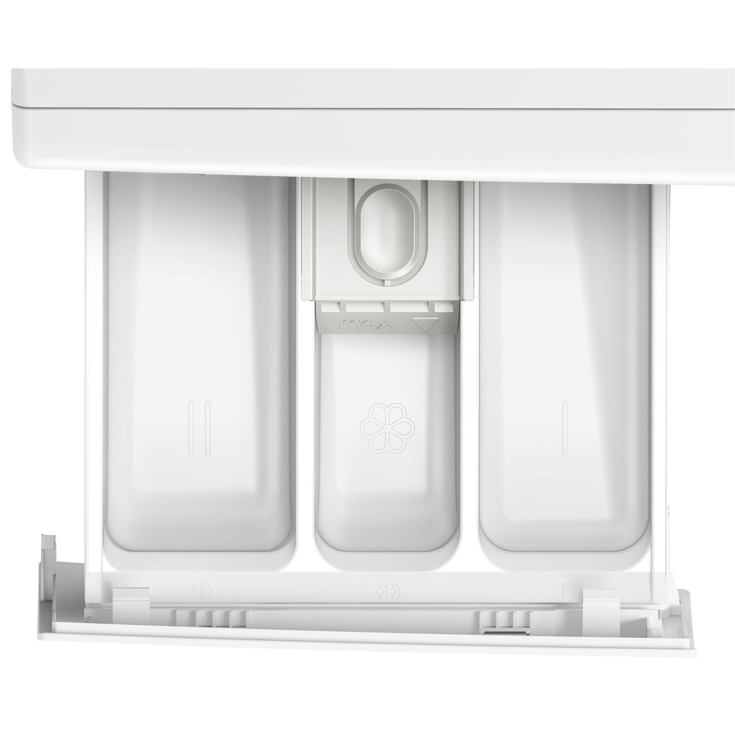 Laveuse à chargement frontal compacte haute efficacité de 2,2 pi³ série 300 de Bosch - Blanc