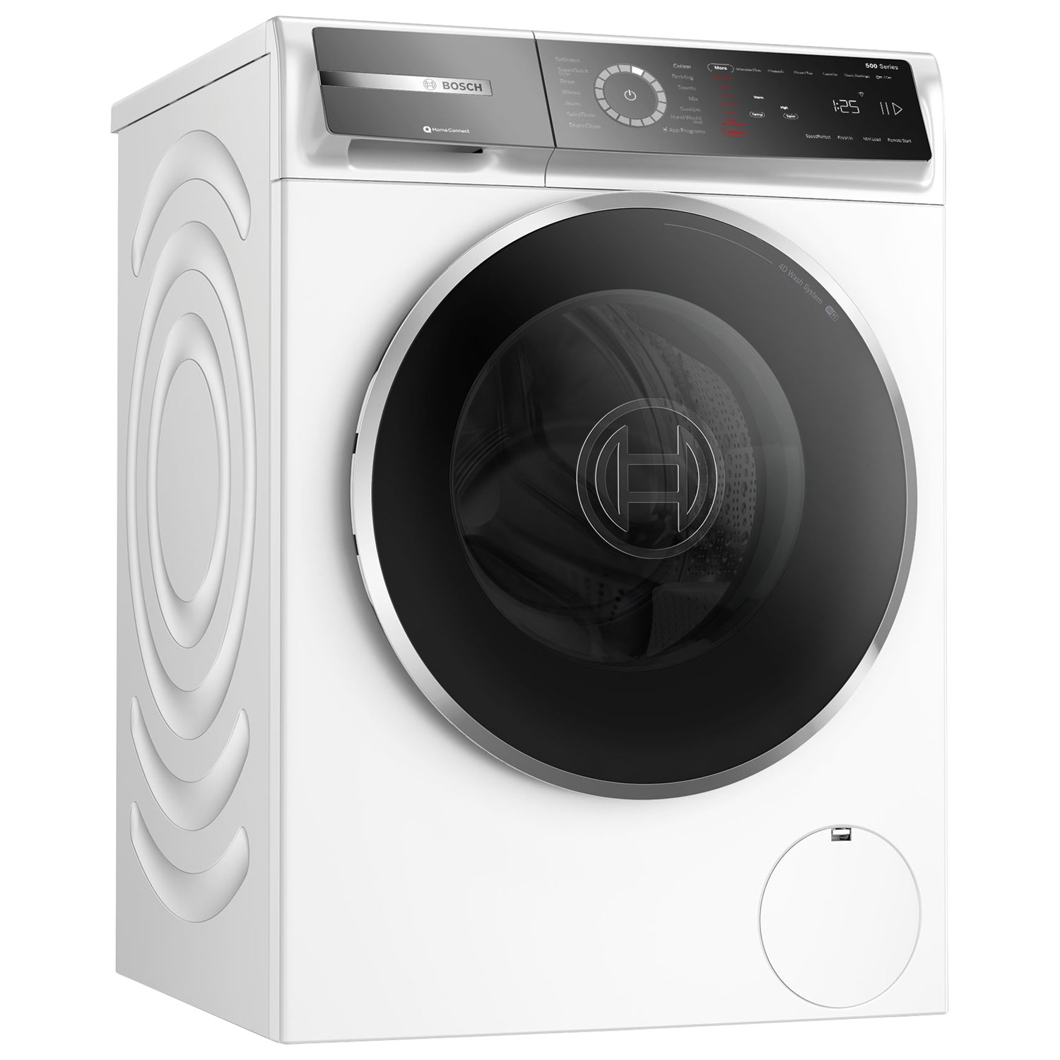Bosch 500 Series 2.4 Cu. Ft. High Efficiency Compact Front Load Washer - White
