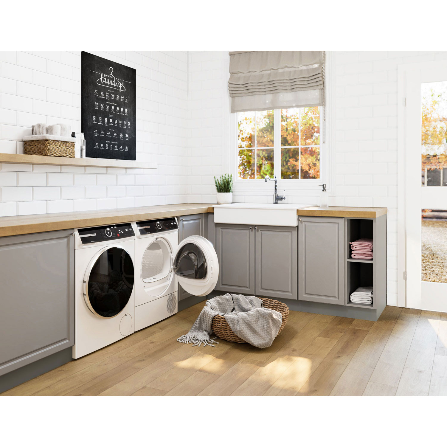 Bosch 500 Series 2.4 Cu. Ft. High Efficiency Compact Front Load Washer - White