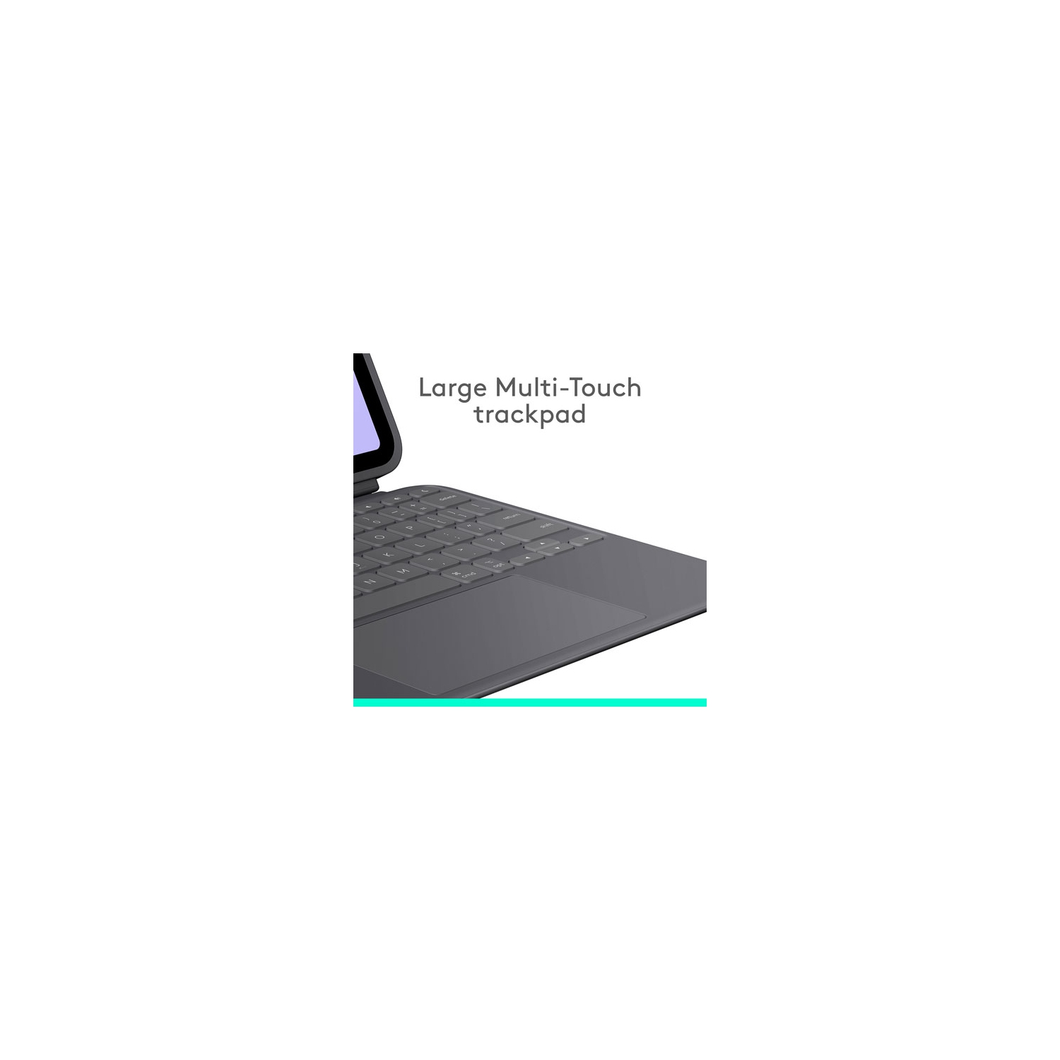 Logitech Combo Touch Keyboard Case with Trackpad for iPad Pro 11" - Graphite - English