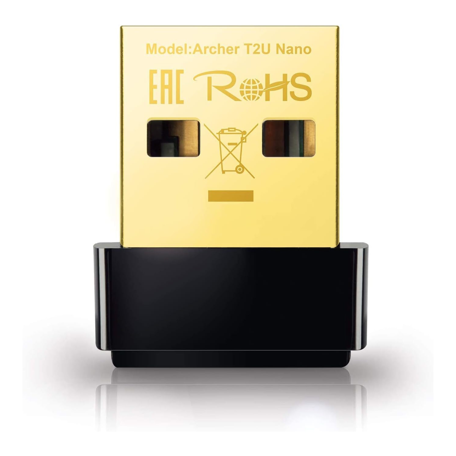 Mini - AC600 USB 2.0 Wifi Adapter - 2.4G/5G Dual Band Wireless Network Adapter for PC Desktop, Mini Travel Size, Supports Windows 11/10/8.1/8/7/XP,