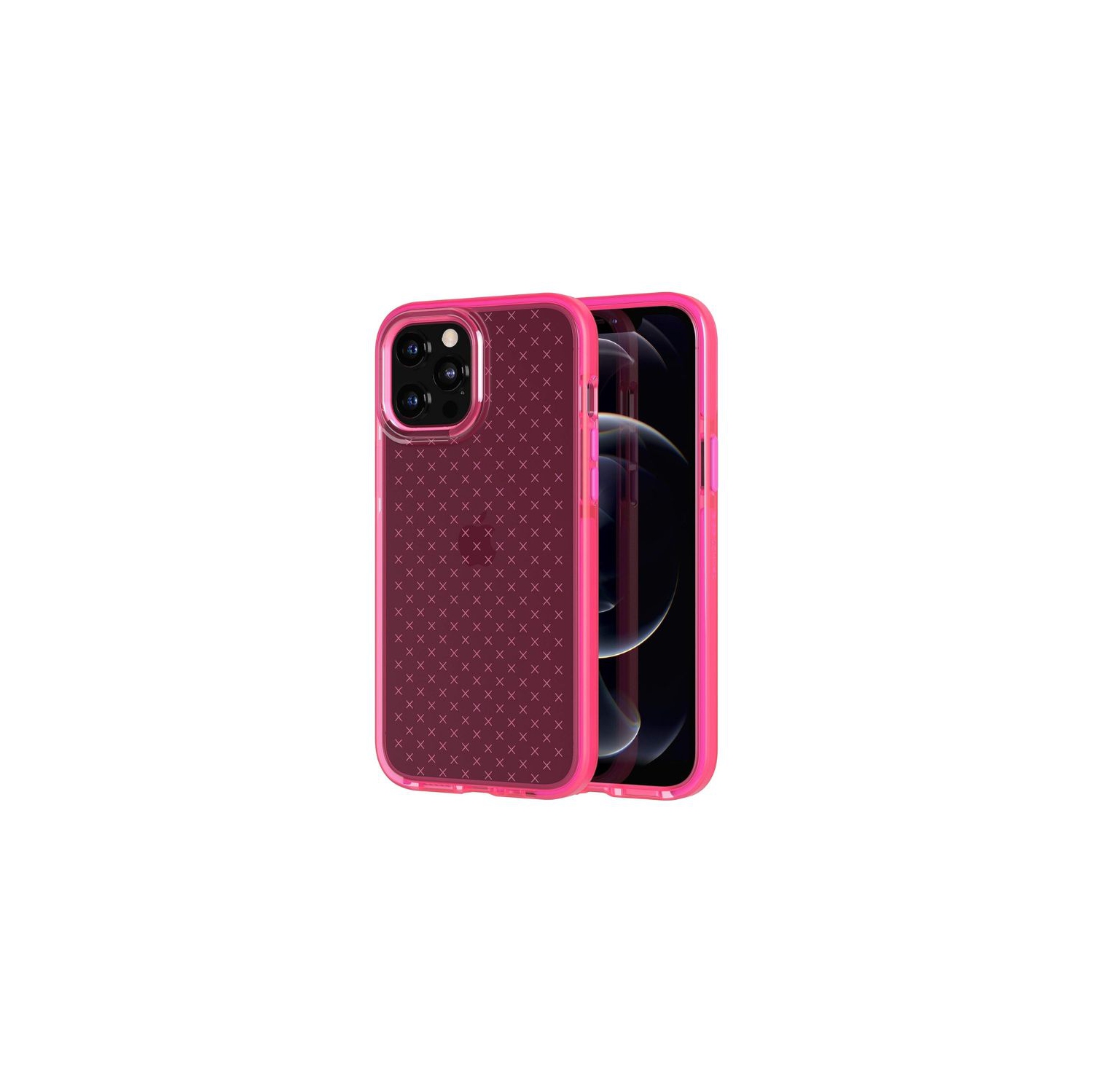 Tech21 Evo Check Case for Apple iPhone 12 Pro Max 5G - Luminous Pink
